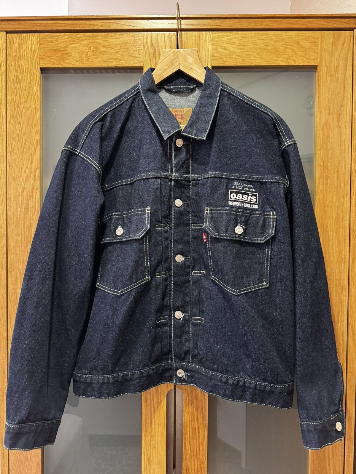 XXL ) Levis x Oasis Type 2 Denim Jacket Oasis Type Ii