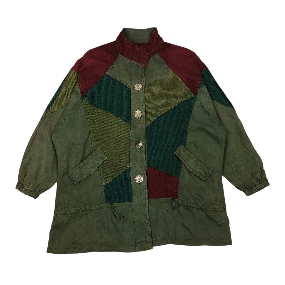 Japanese Brand 🔥VINTAGE PATCHWORK DEISGN JACKET UNBRANDED ISSEY MIYAKE Size US L / EU 52-54 / 3 - 1 Thumbnail