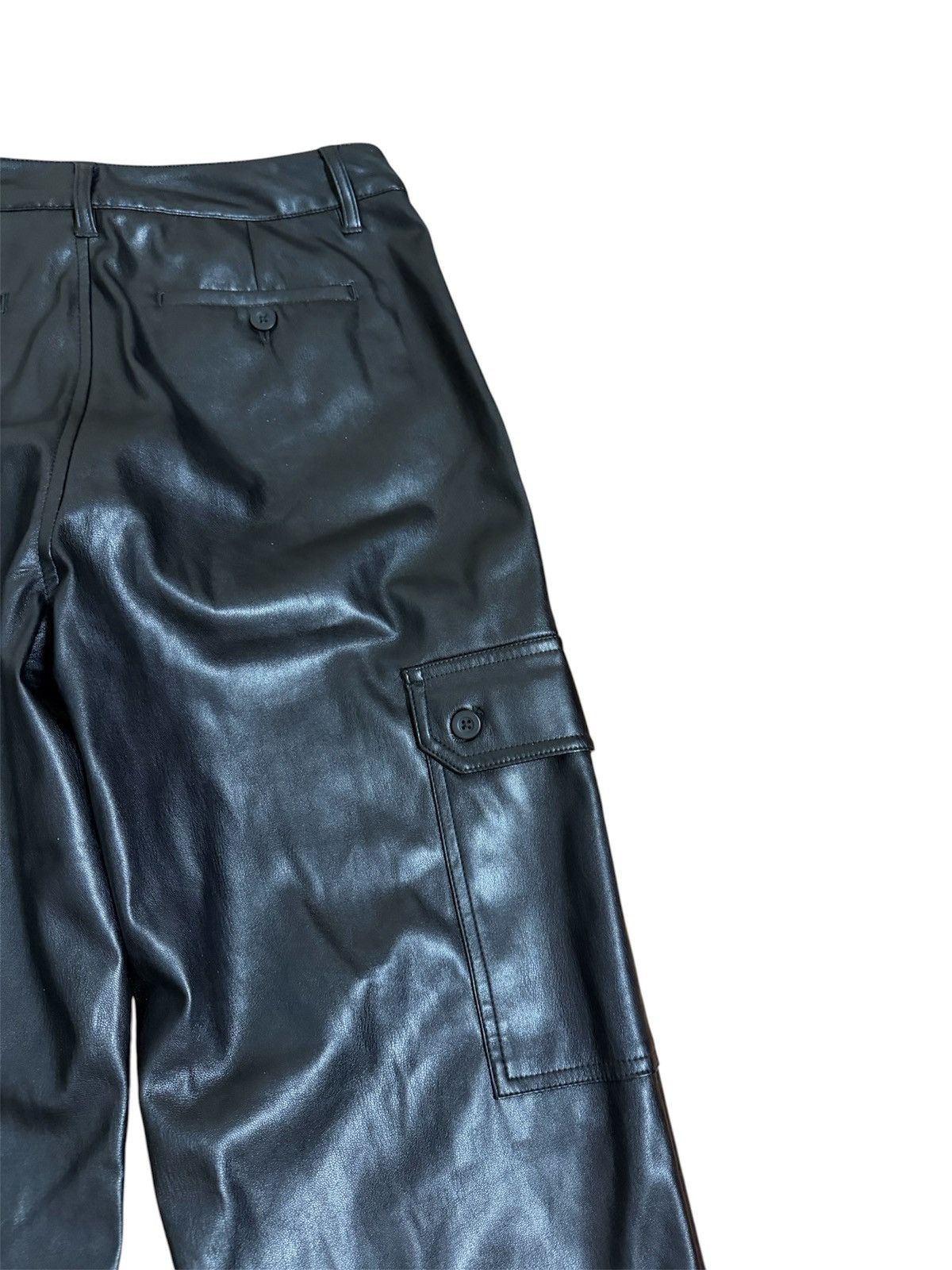 October's Very Own 🔥OVO Women’s Vegan Leather Cargo Pants/Octobers Very Own Size 27" / US 4 / IT 40 - 14 Thumbnail