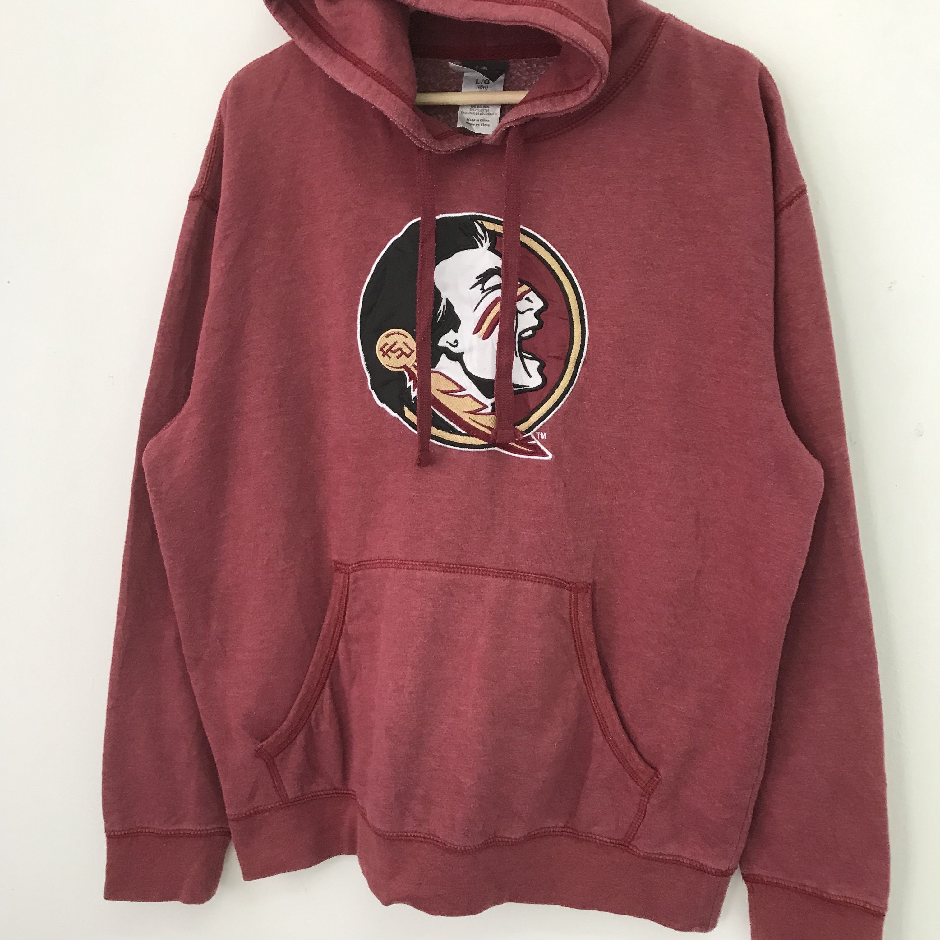 Vintage intage Florida State University Maroon Sweater Size US XL / EU 56 / 4 - 3 Thumbnail