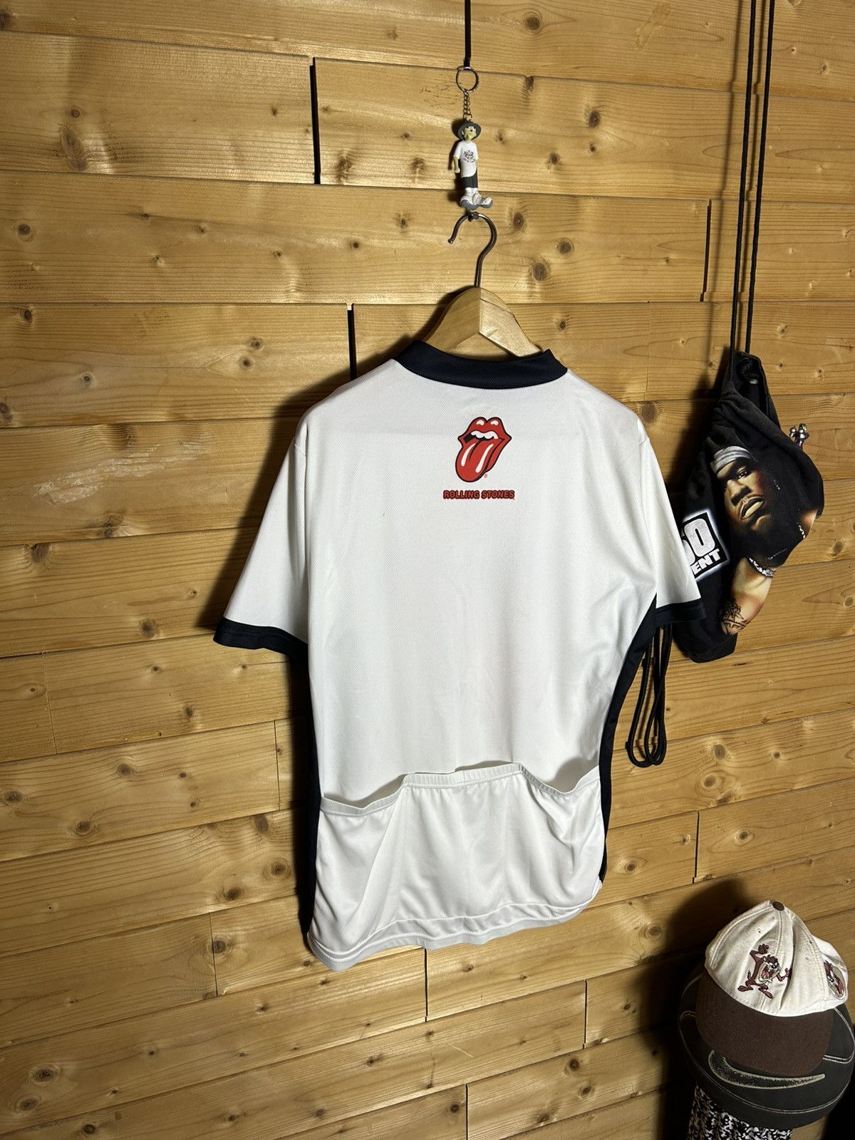 The Rolling Stones Vintage 2007 the Rolling Stones cycling shirt Size US XL / EU 56 / 4 - 9 Thumbnail