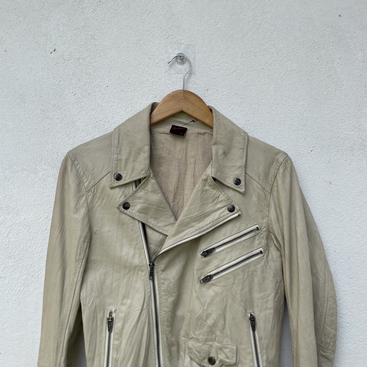 JACKROSE Vintage Jackrose Punk Rider Leather Jacket Size US S / EU 44-46 / 1 - 3 Thumbnail