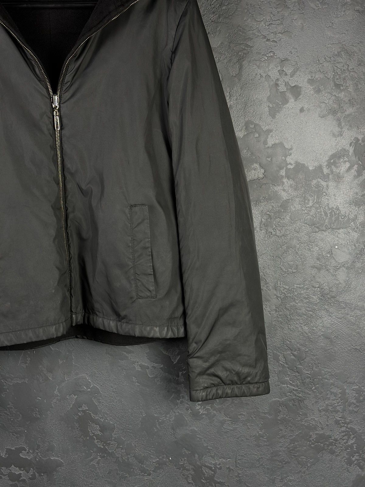 Max Mara Max Mara Womens Nylon & Cashmere Bilateral Jacket Size: L Size L / US 10 / IT 46 - 5 Thumbnail