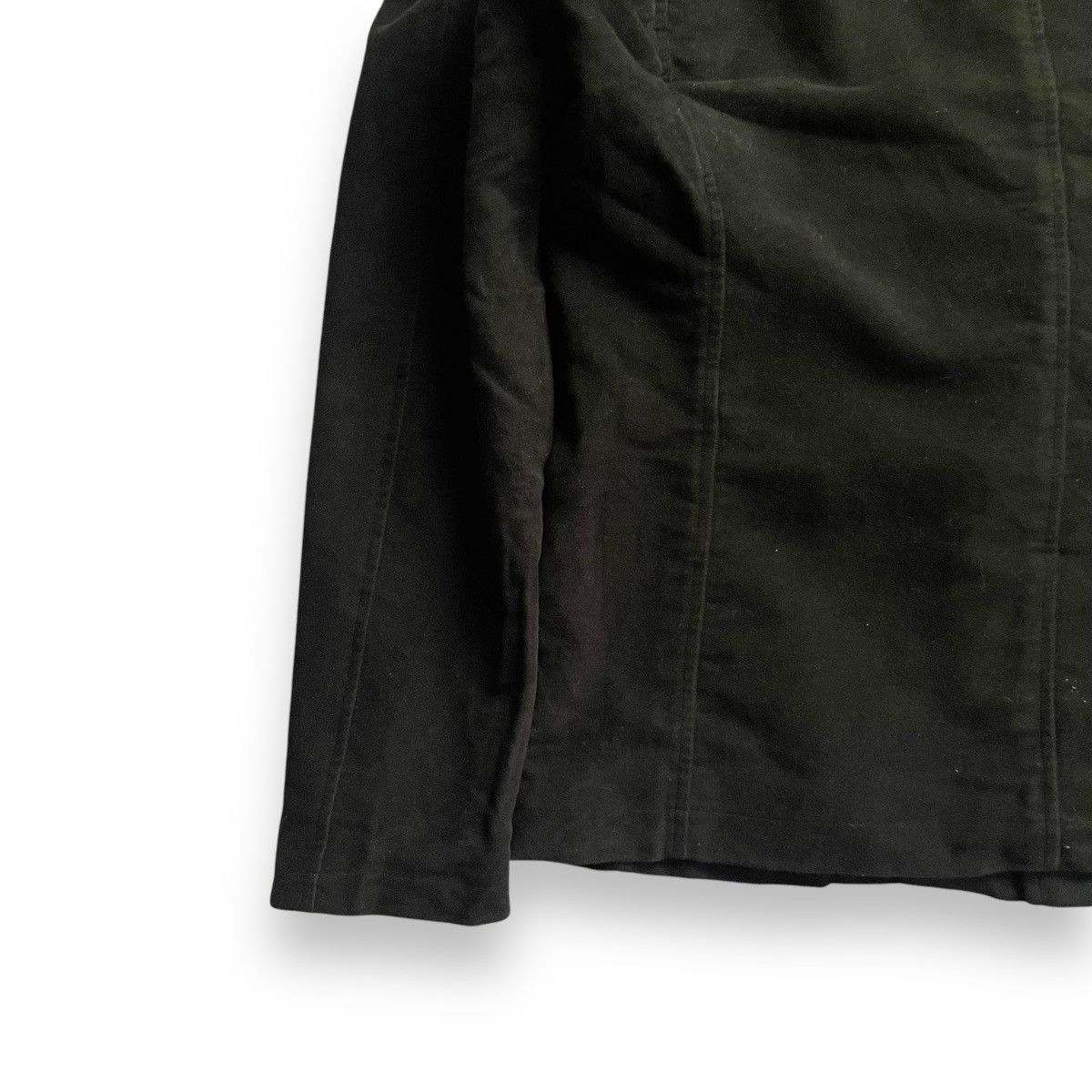 If Six Was Nine × Le Grande Bleu (L.G.B.) × Seditionaries 🇯🇵 CUSTOM CULTURE DRESSEDPUNK VELVET ASYMMETRICAL JACKET Size US L / EU 52-54 / 3 - 13 Thumbnail