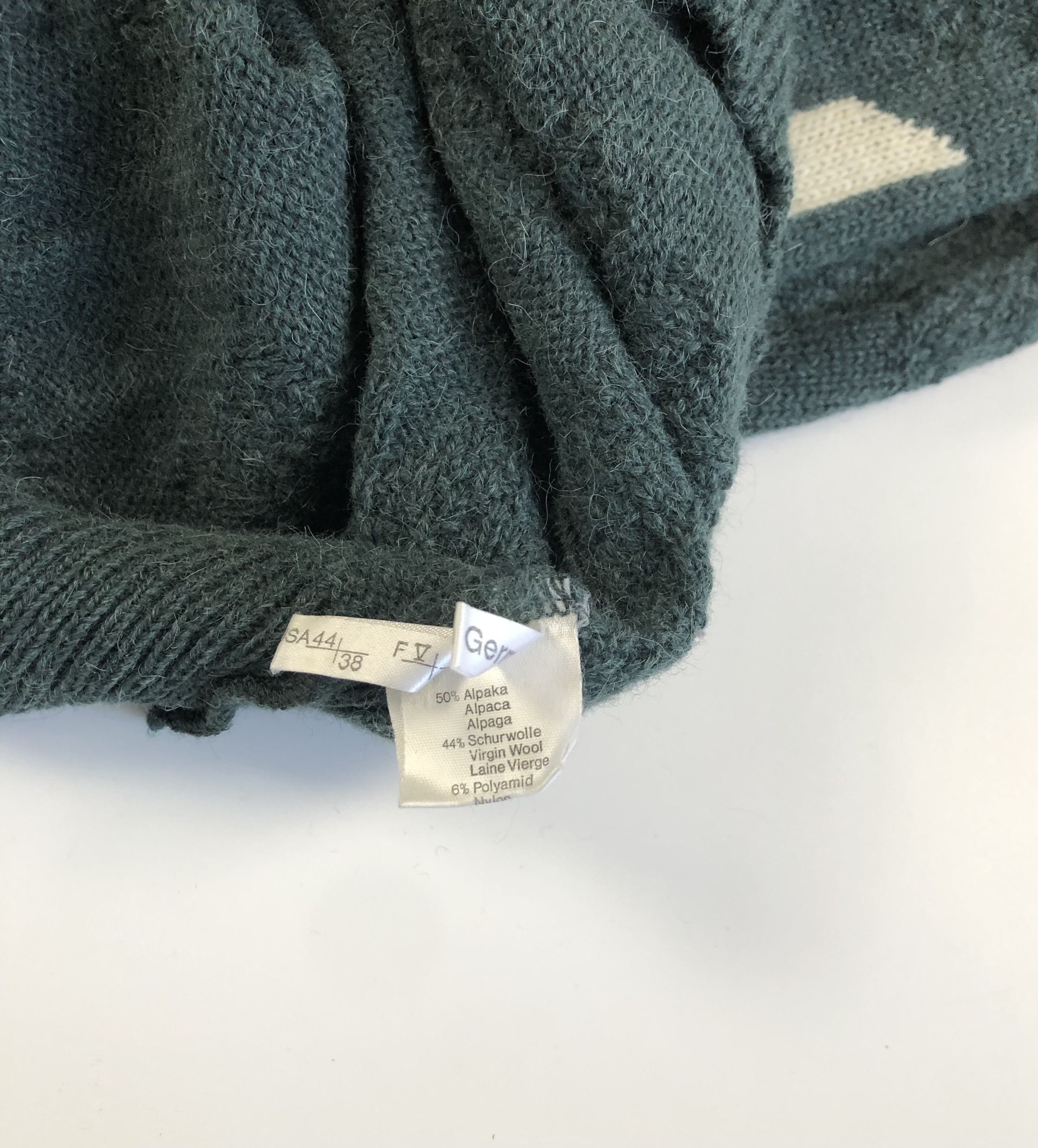 Hugo Boss Hugo Boss Alpaca Wool Blended Vintage Sweater Size US XXL / EU 58 / 5 - 5 Thumbnail