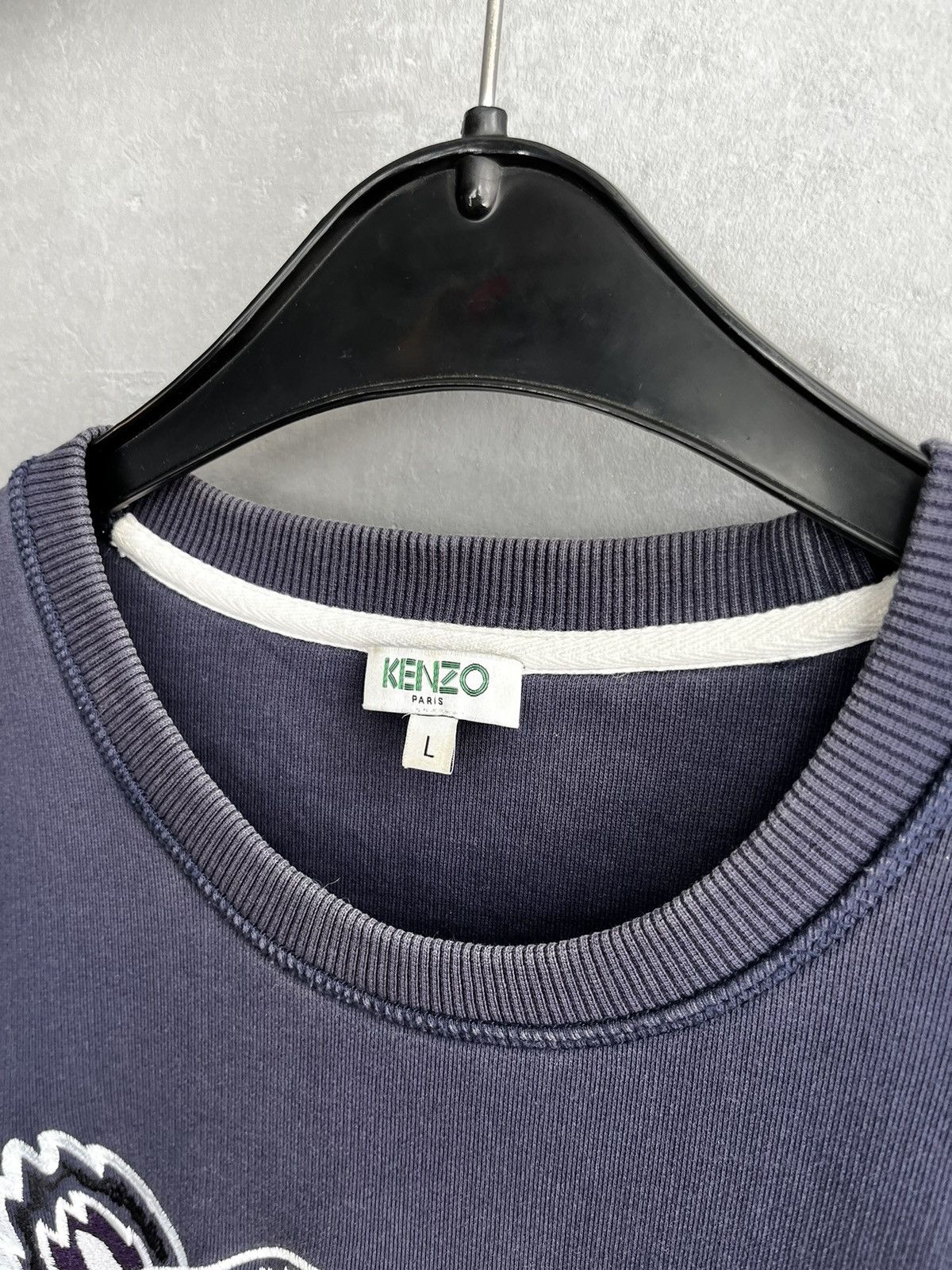 Kenzo Kenzo Paris distressed sweatshirt size L Size US L / EU 52-54 / 3 - 4 Thumbnail