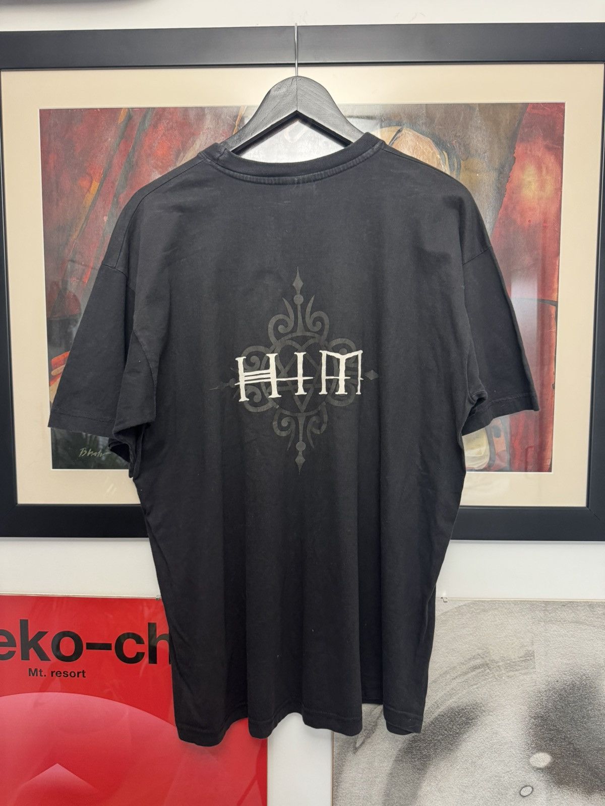 Band Tees Vintage HIM Heartagram Logo Shirt Band Metal Rock 90s Y2k Size US XL / EU 56 / 4 - 5 Thumbnail