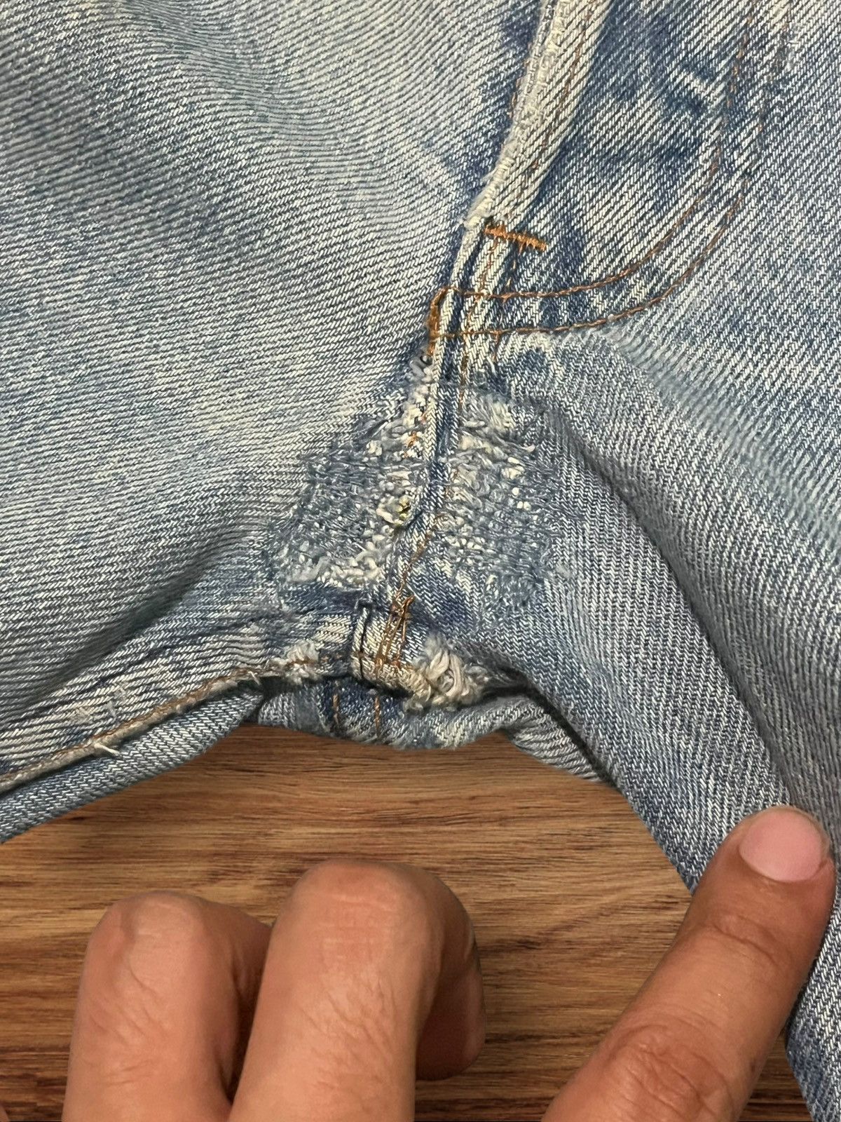 Levi's × Vintage ⚡️80’s⚡️Vintage Levi’s 501XX Made in USA - 90s Denim W34 L32 Size US 34 / EU 50 - 9 Thumbnail