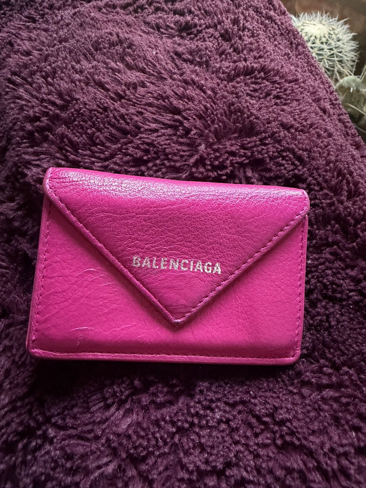 Balenciaga Balenciaga Tri Fold Wallet Size ONE SIZE - 1 Thumbnail