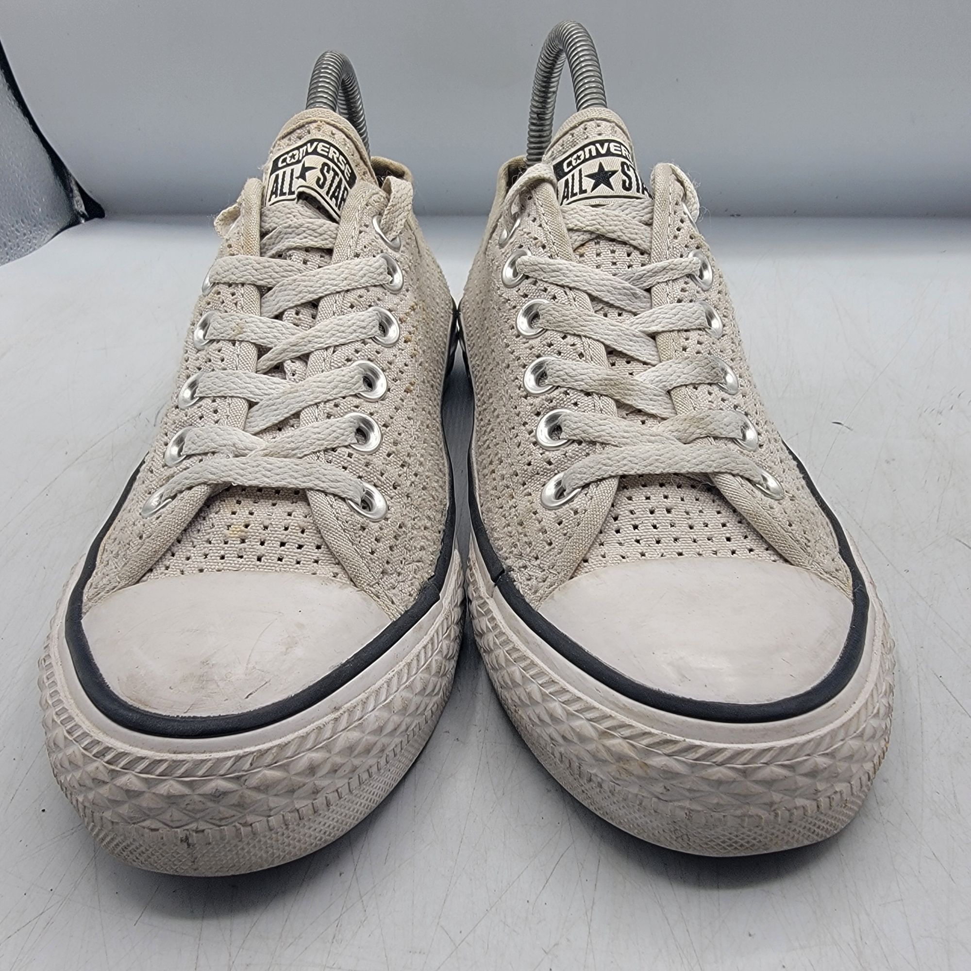 Converse Converse Chuck Taylor All Star Low Top Perforated Womens Siz Size US 7.5 / IT 37.5 - 2 Thumbnail