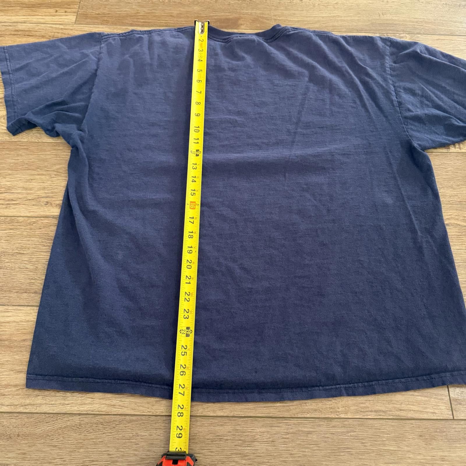 Nike Vintage Y2K Nike Swoosh Navy Blue Shirt Size US XL / EU 56 / 4 - 7 Thumbnail