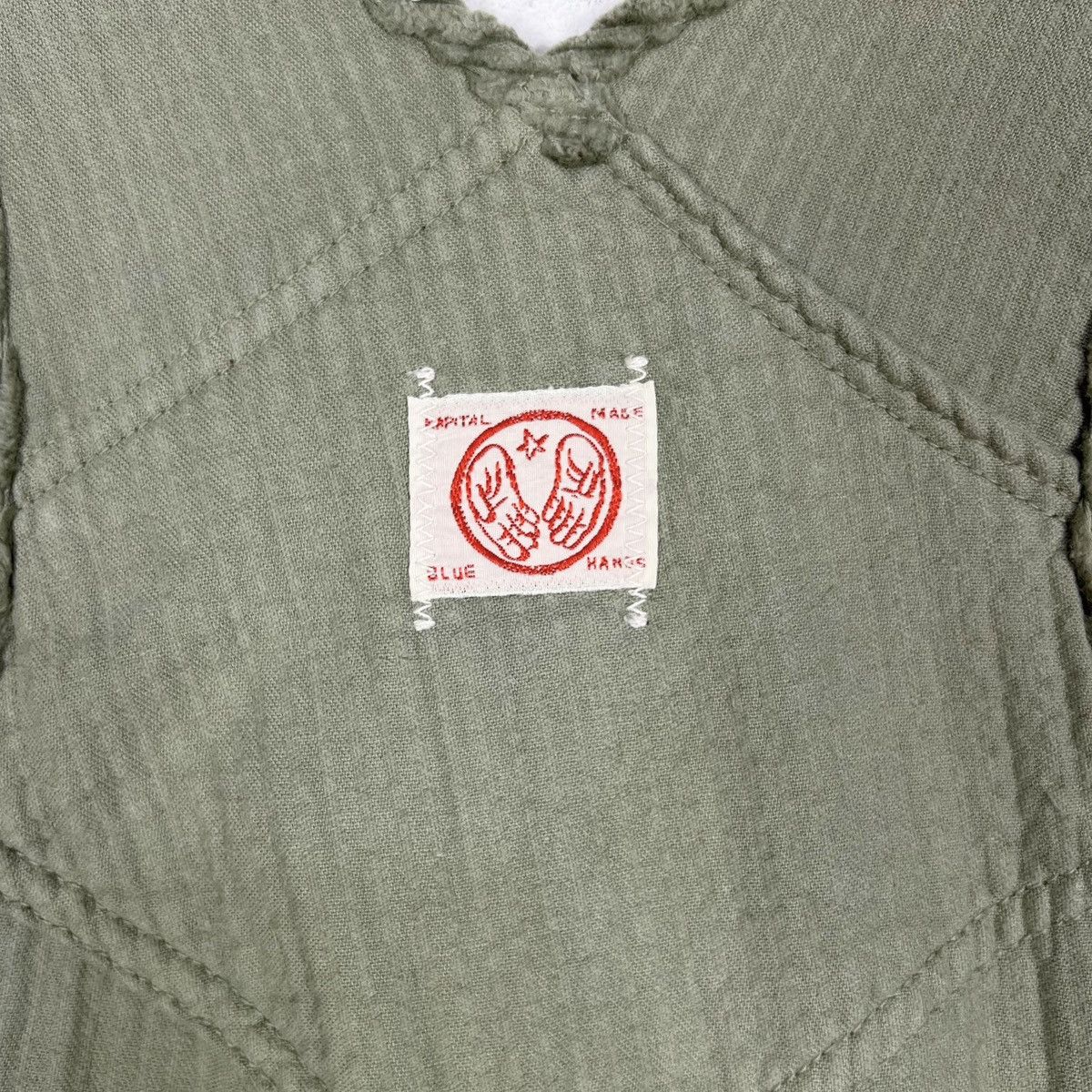 Kapital Vintage Kapital Blue hand Corduroy Flare Coverall Size 25" / US 0 / IT 36 - 10 Thumbnail