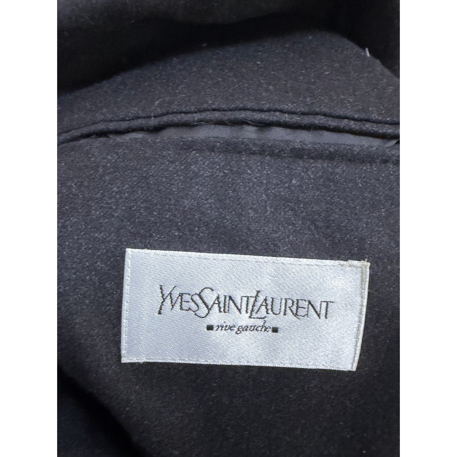 Yves Saint Laurent Yves Saint Laurent Rive Gauche Black Jacket Size US M / EU 48-50 / 2 - 3 Thumbnail