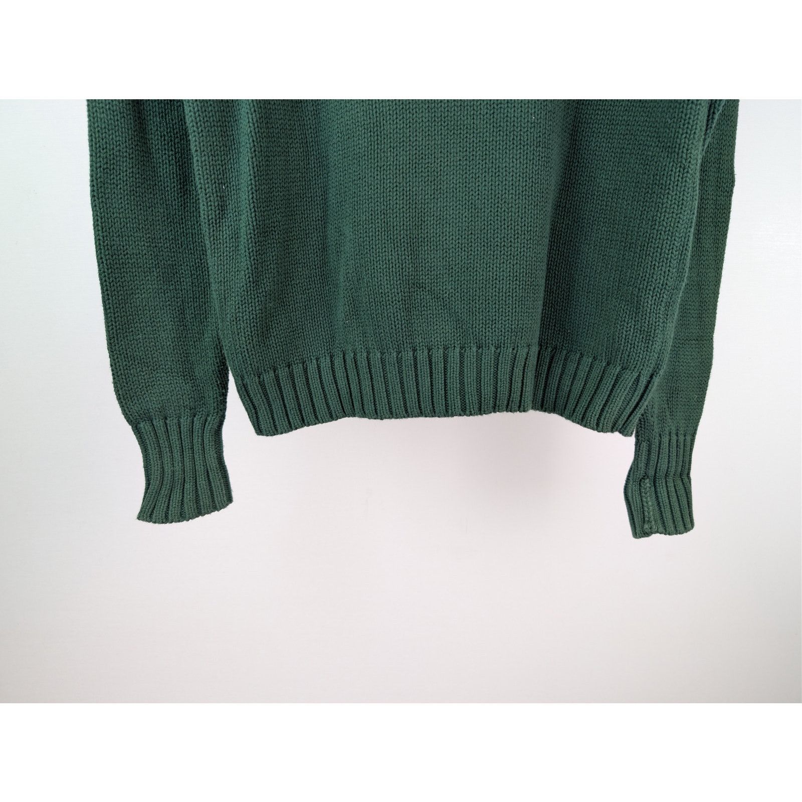 Ralph Lauren o1rshd1 CC20 flag intarsia knit sweater in Green Size US S / EU 44-46 / 1 - 11 Thumbnail