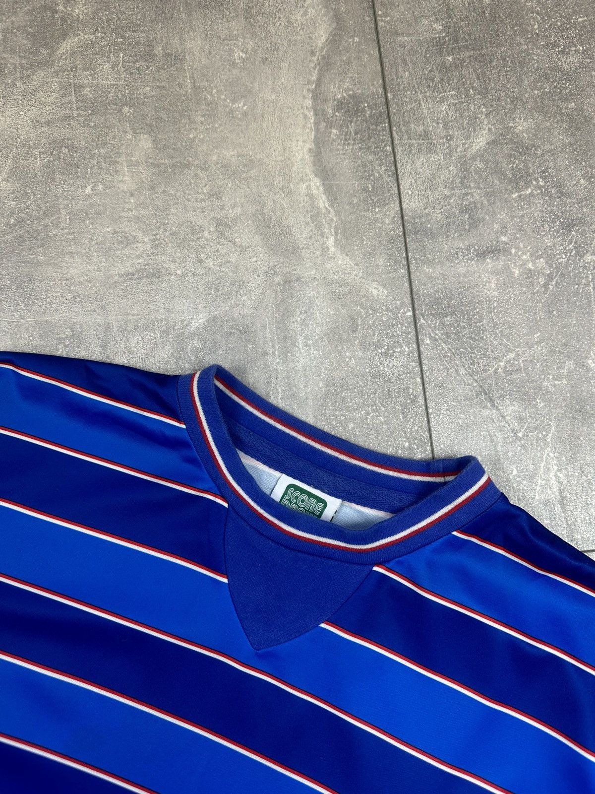 Vintage Vintage Score Draw Chelsea Official Retro Soccer Jersey Size US L / EU 52-54 / 3 - 5 Thumbnail
