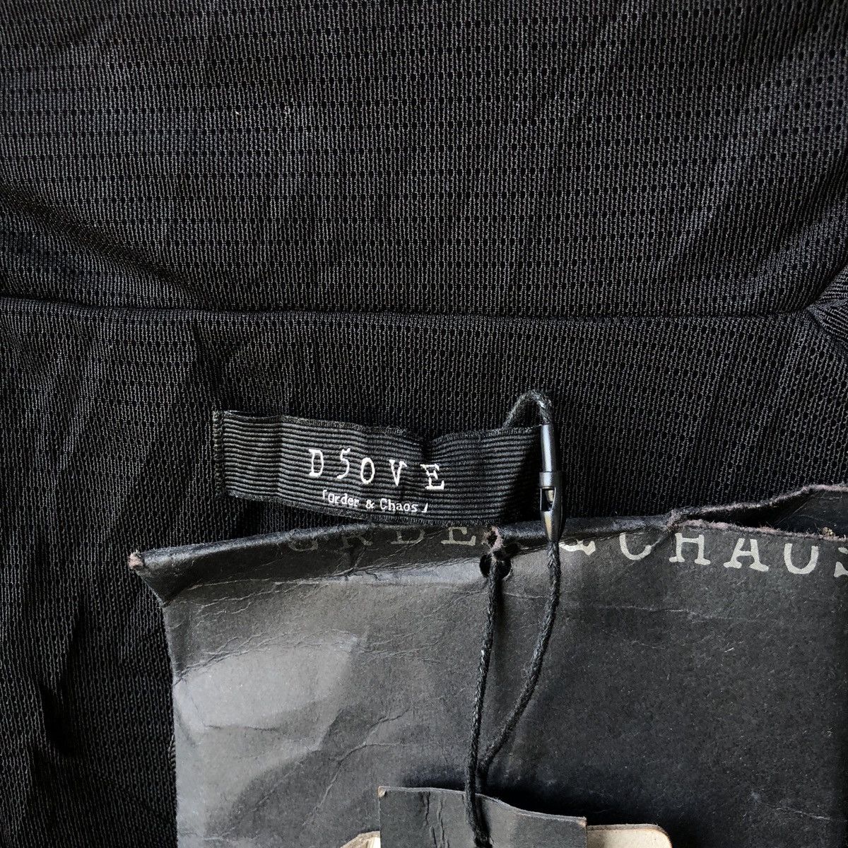 Japanese Brand D5OVE Metallic Black Technical Jacket Pleated Effect Size US XL / EU 56 / 4 - 9 Thumbnail
