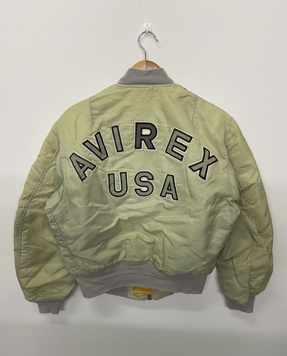 Vintage Vintage Distressed Jacket Flyer MA-1 Bomber Jacket Size US S / EU 44-46 / 1 - 1 Thumbnail