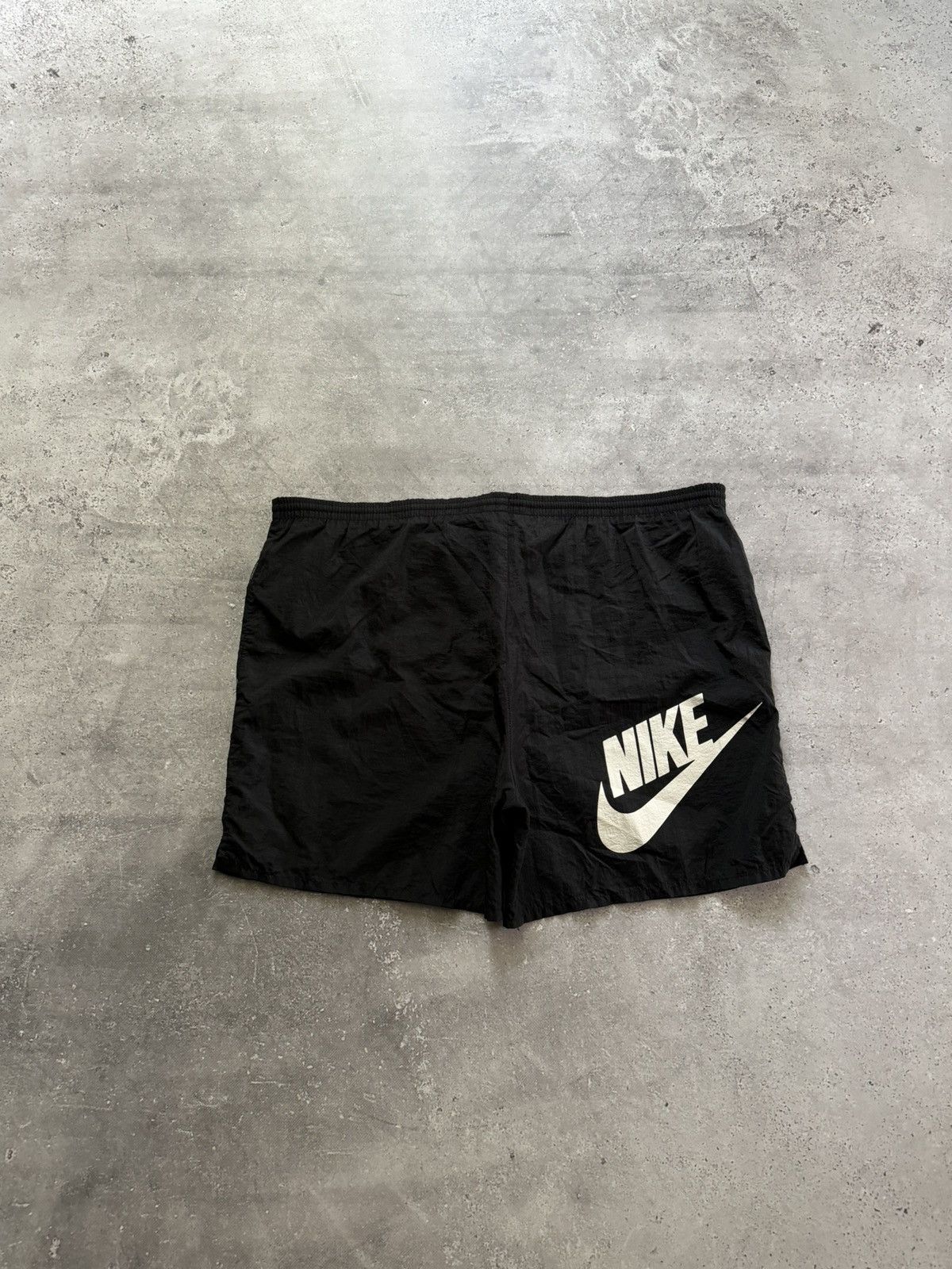 Nike × Vintage Vintage 90s Nike Nylon Big Size Swim Shorts Size US 38 / EU 54 - 4 Thumbnail