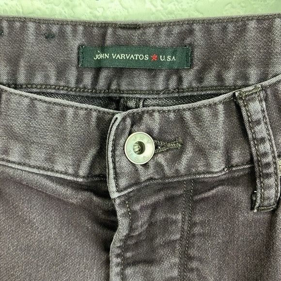 John Varvatos John Varvatos Bowery Slim Straight Denim Jeans Size US 32 / EU 48 - 4 Thumbnail
