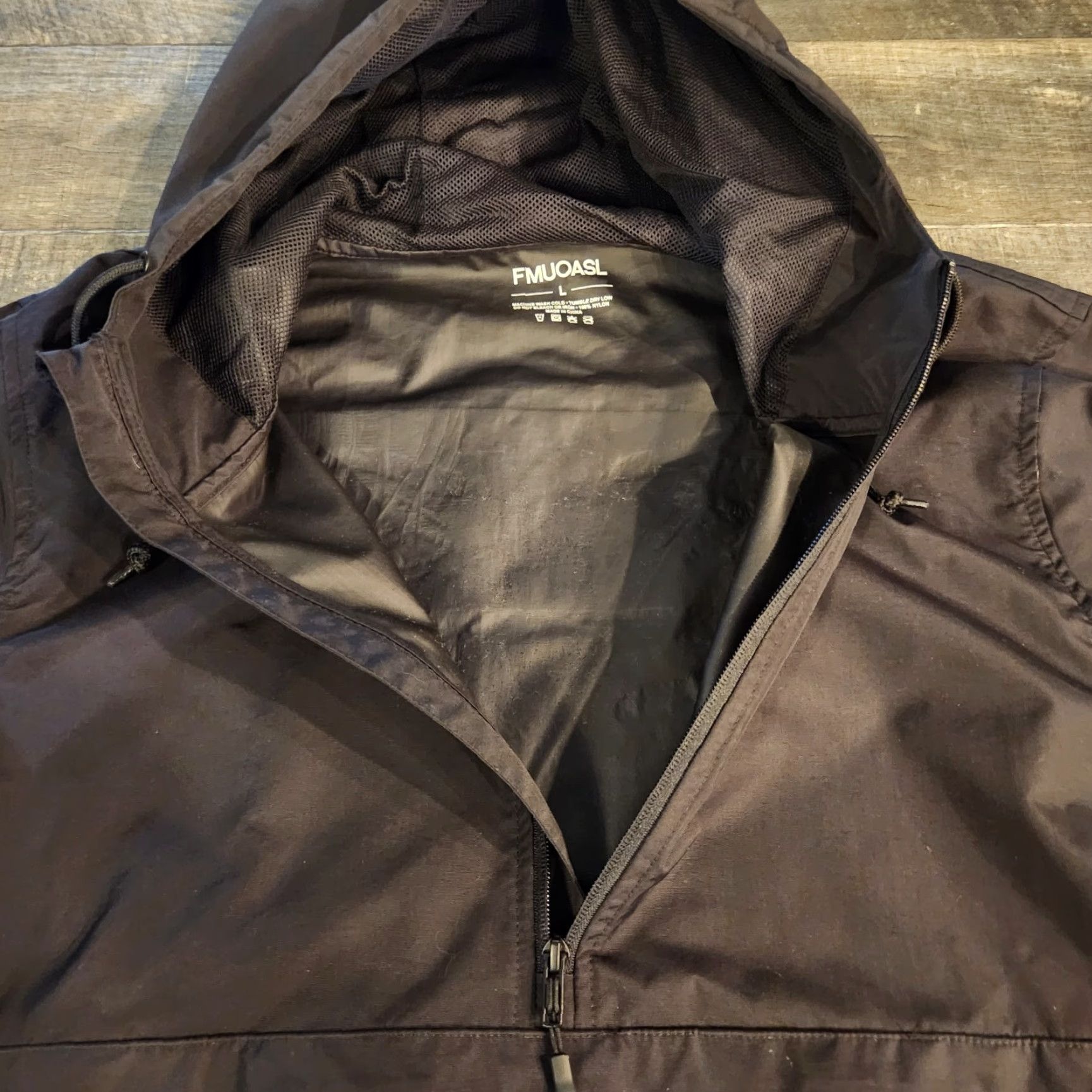 Doublet FMUOSAL Alison Wonderland Exclusive Tour Jacket 1/4 Zip Hoodie Double Sided Size L Black Unisex Adults Size L / US 10 / IT 46 - 5 Thumbnail