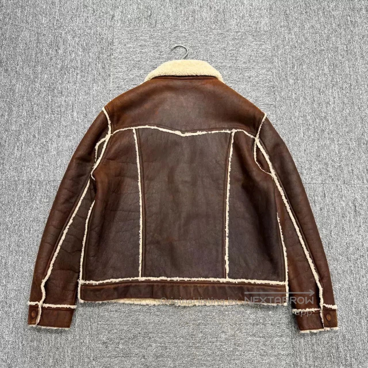 Saint Laurent Paris SLP Shearling Leather Jacket. Size US L / EU 52-54 / 3 - 5 Thumbnail