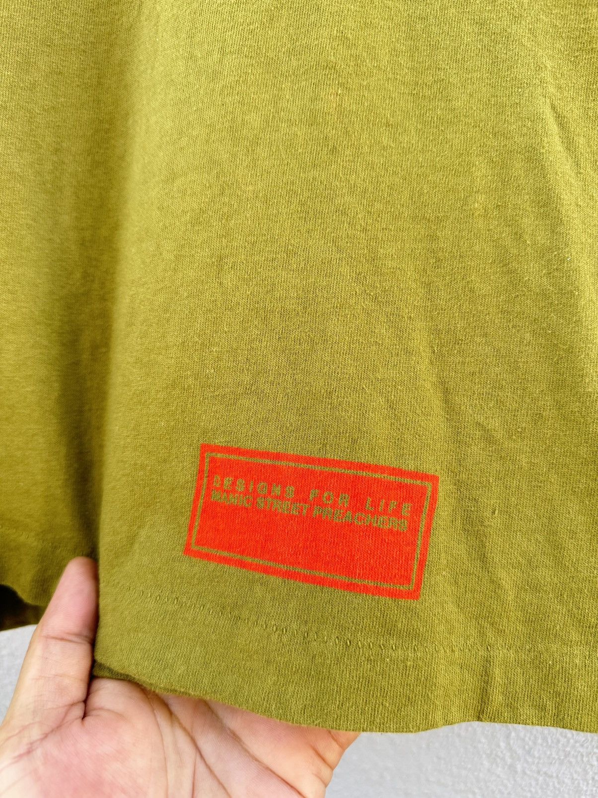 Band Tees Vintage 90s Manic Street Preachers Designs For Life Faded T Size US M / EU 48-50 / 2 - 7 Thumbnail