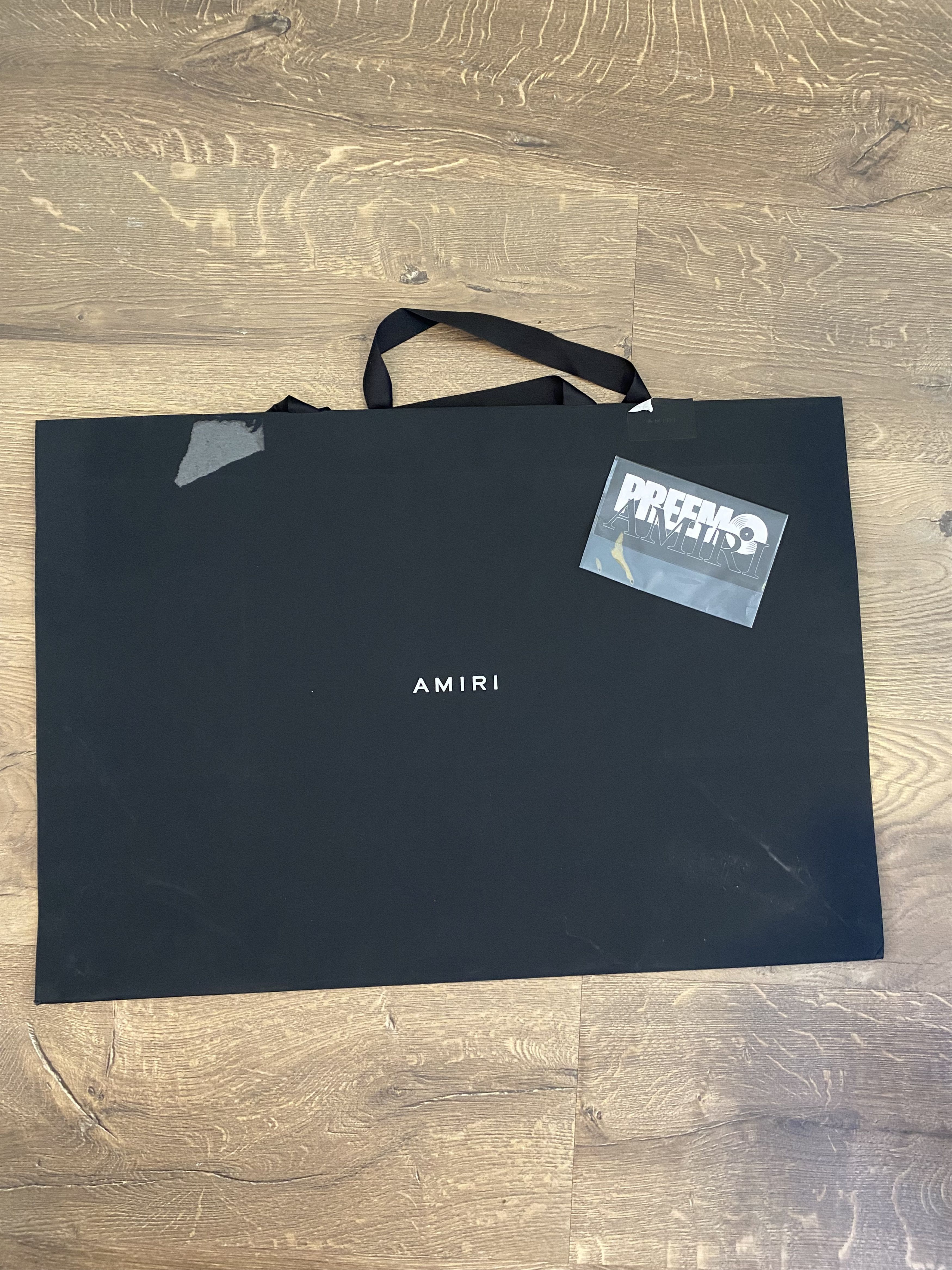 Amiri BLACK MX1 WITH PLEATED LEATHER Size US 40 / EU 56 - 8 Thumbnail