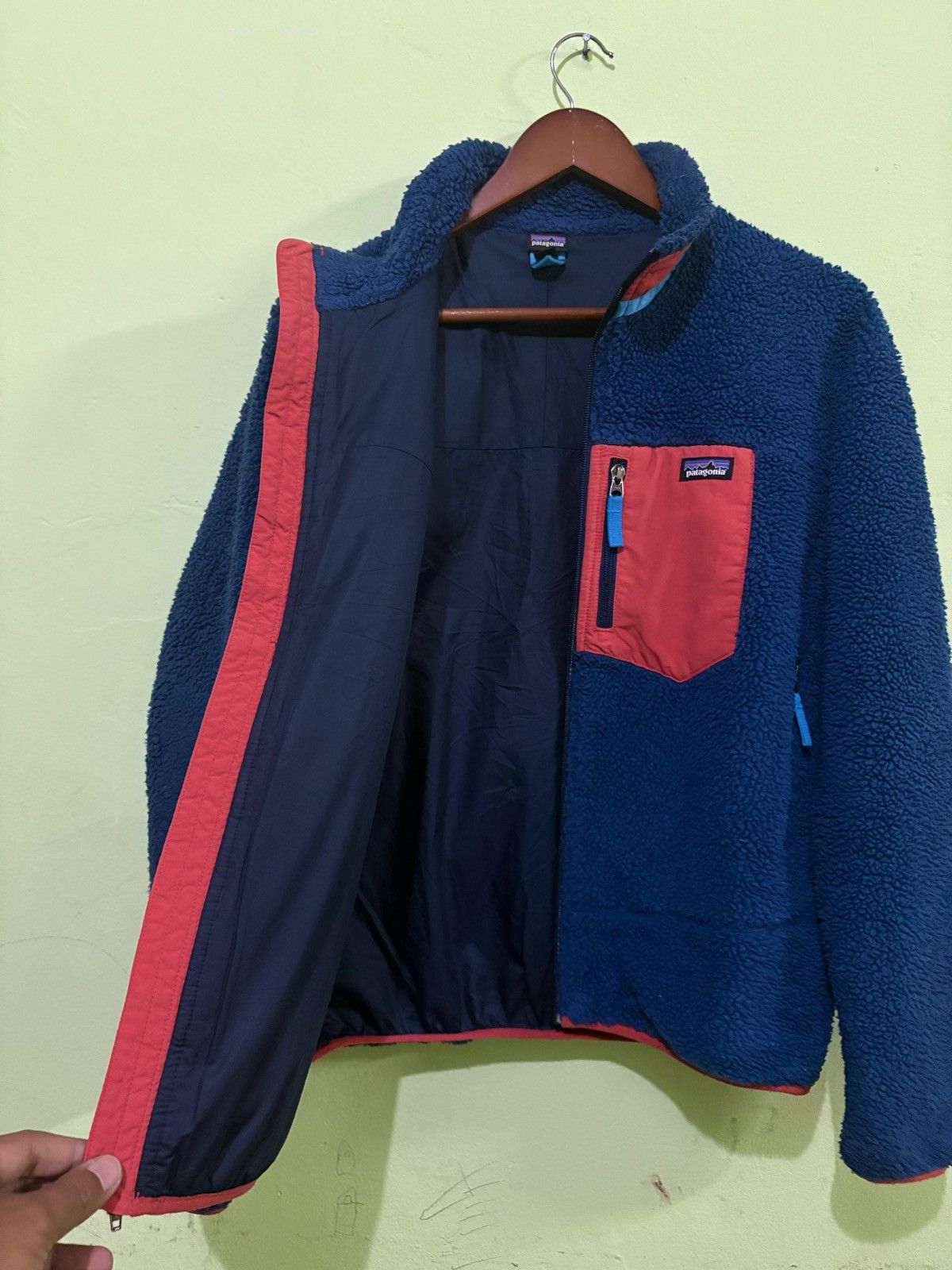 Patagonia Vintage Patagonia Sherpa Fleece Retro Design 90's Fashion Size US S / EU 44-46 / 1 - 4 Thumbnail