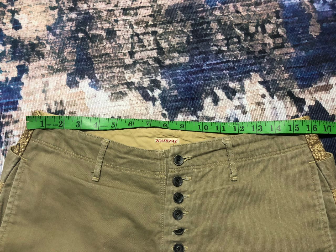 Kapital Kapital Clown Linen Waist Cotton Pants Camel Distressed Size US 32 / EU 48 - 20 Thumbnail