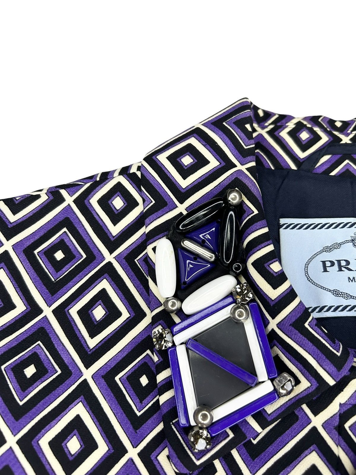 Prada F/W 12 Geometric Jacket Size M / US 6-8 / IT 42-44 - 6 Thumbnail