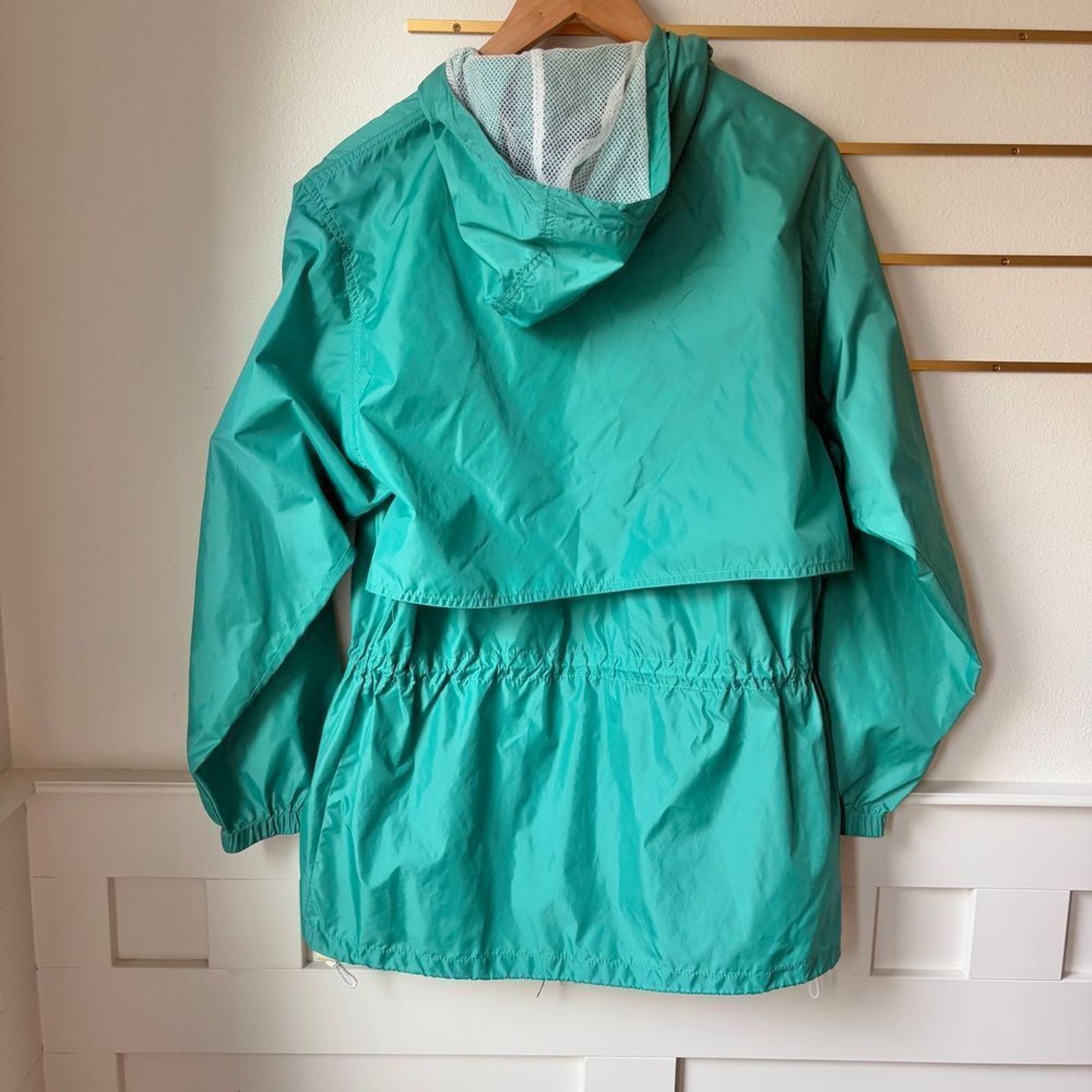 Woolrich Woolen Mills WOOLRICH Vintage Jade Green Lightweight Hooded Jacket SM-MED Size S / US 4 / IT 40 - 10 Thumbnail