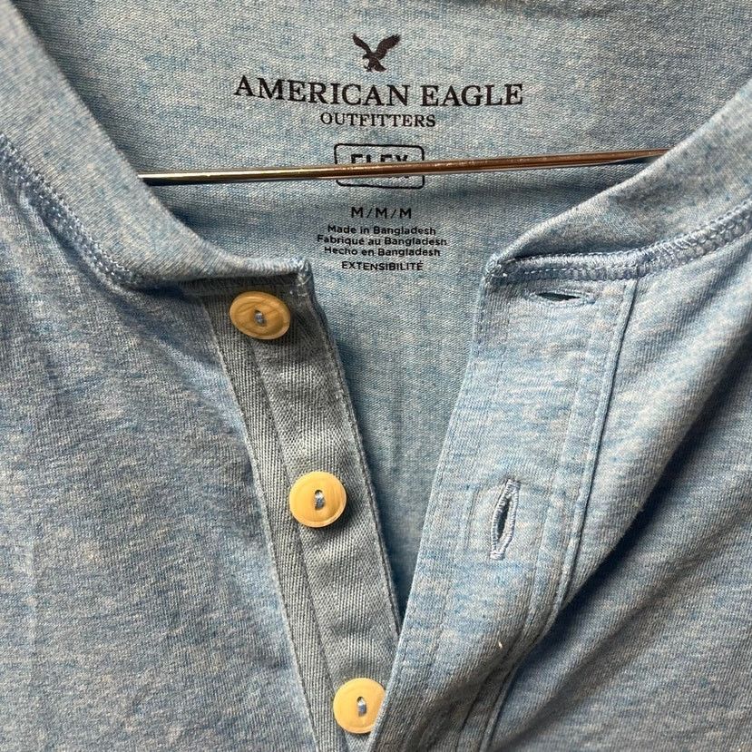 American Eagle Outfitters Mens American Eagle Flex T Shirt Size US M / EU 48-50 / 2 - 2 Thumbnail