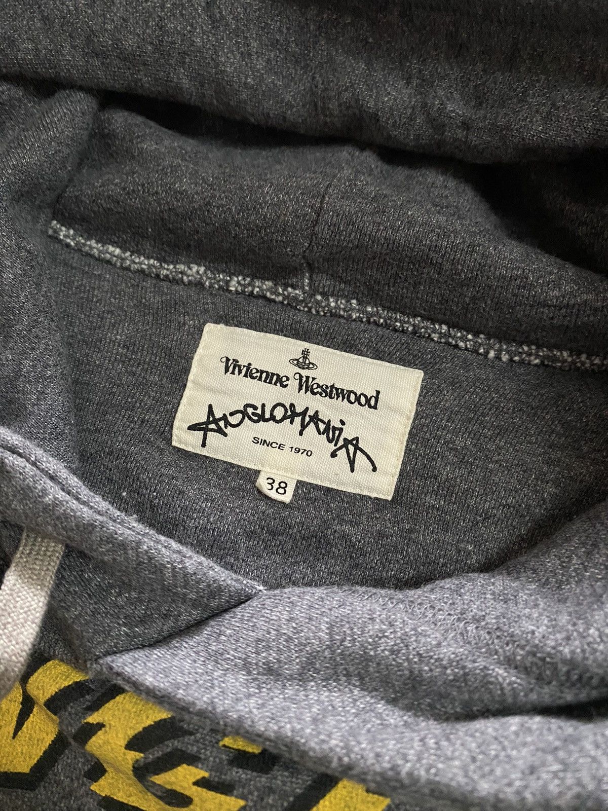 Vivienne Westwood Vivienne Westwood Anglo Mania Pullover Hoodie Oversize Size US L / EU 52-54 / 3 - 3 Thumbnail