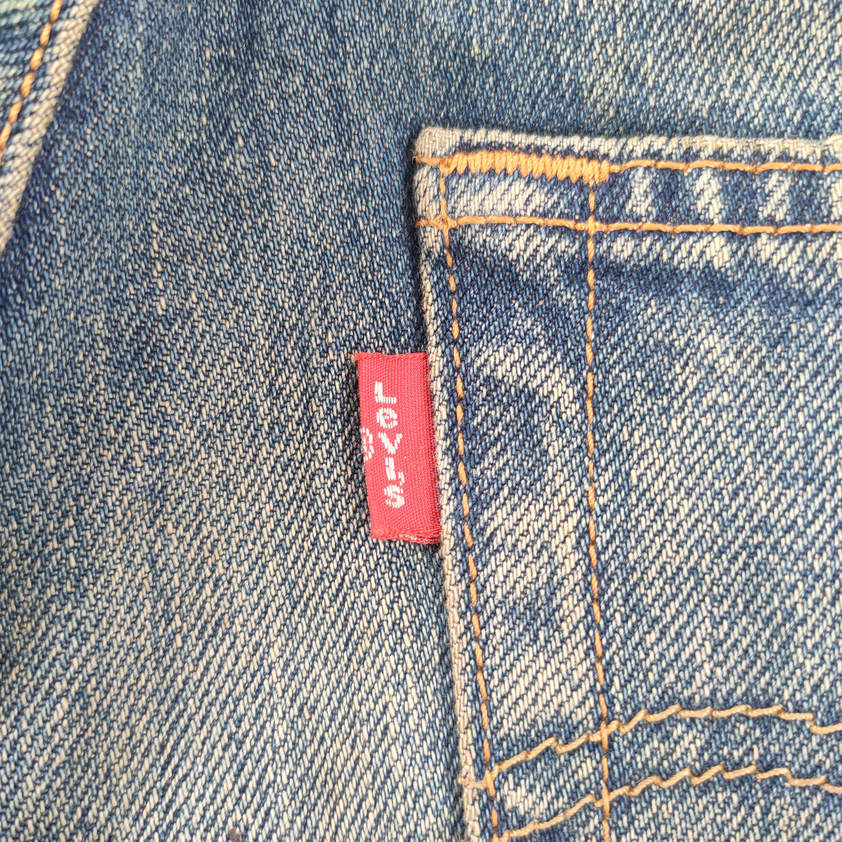 Levi's W29 VINTAGE LEVI'S 501 RUSTY FADED RIPPED JEANS DENIM PANTS Size US 29 - 13 Thumbnail