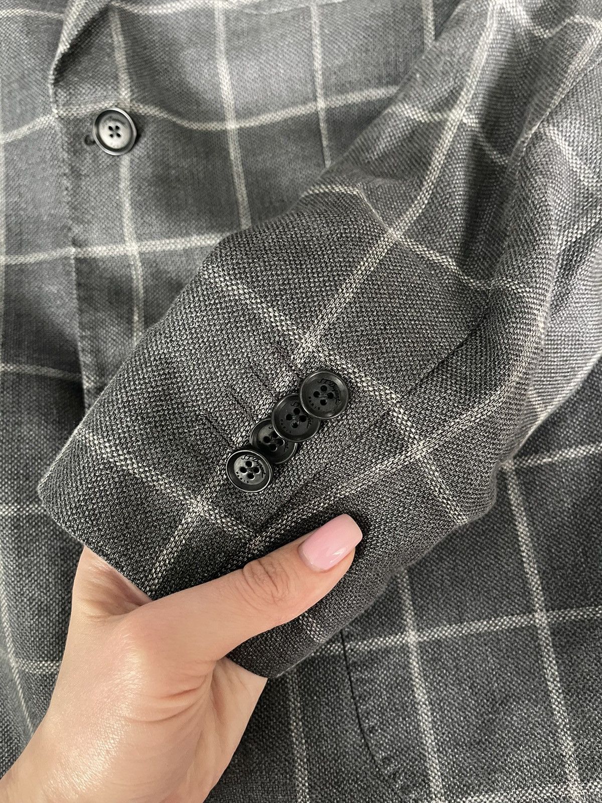 S.T. Dupont Ermenegildo Zegna wool linen silk blazer jacket