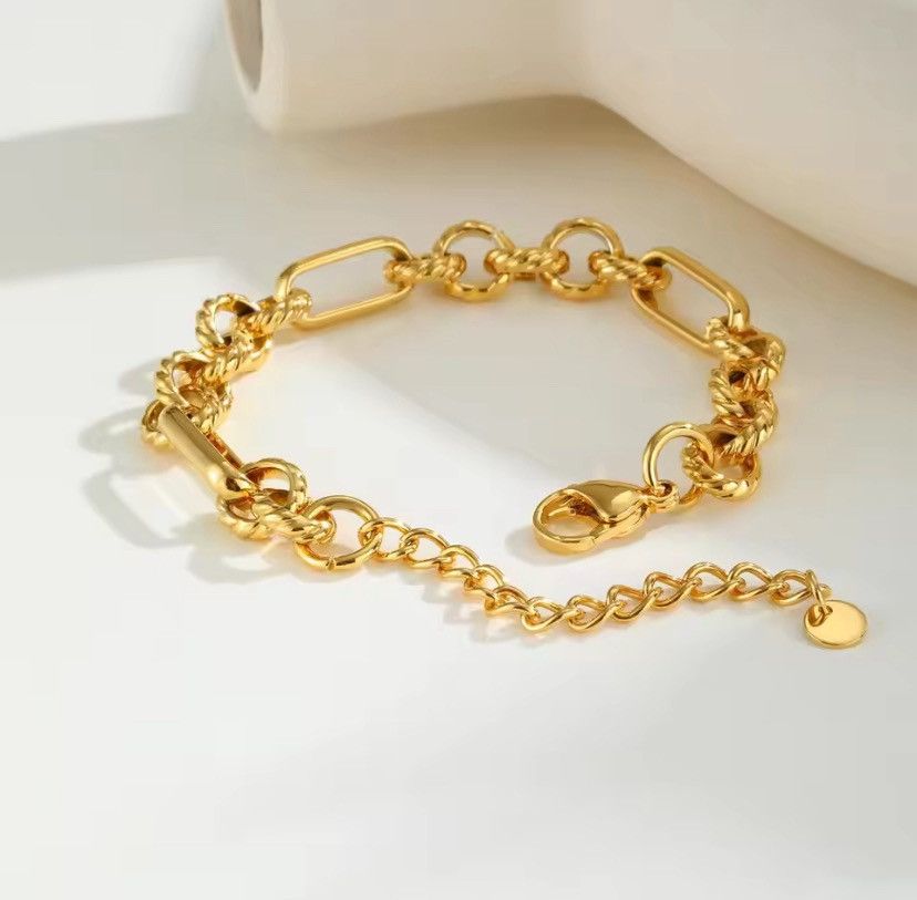 Other Stainless Steel Single Chain Bracelet Size ONE SIZE - 1 Thumbnail