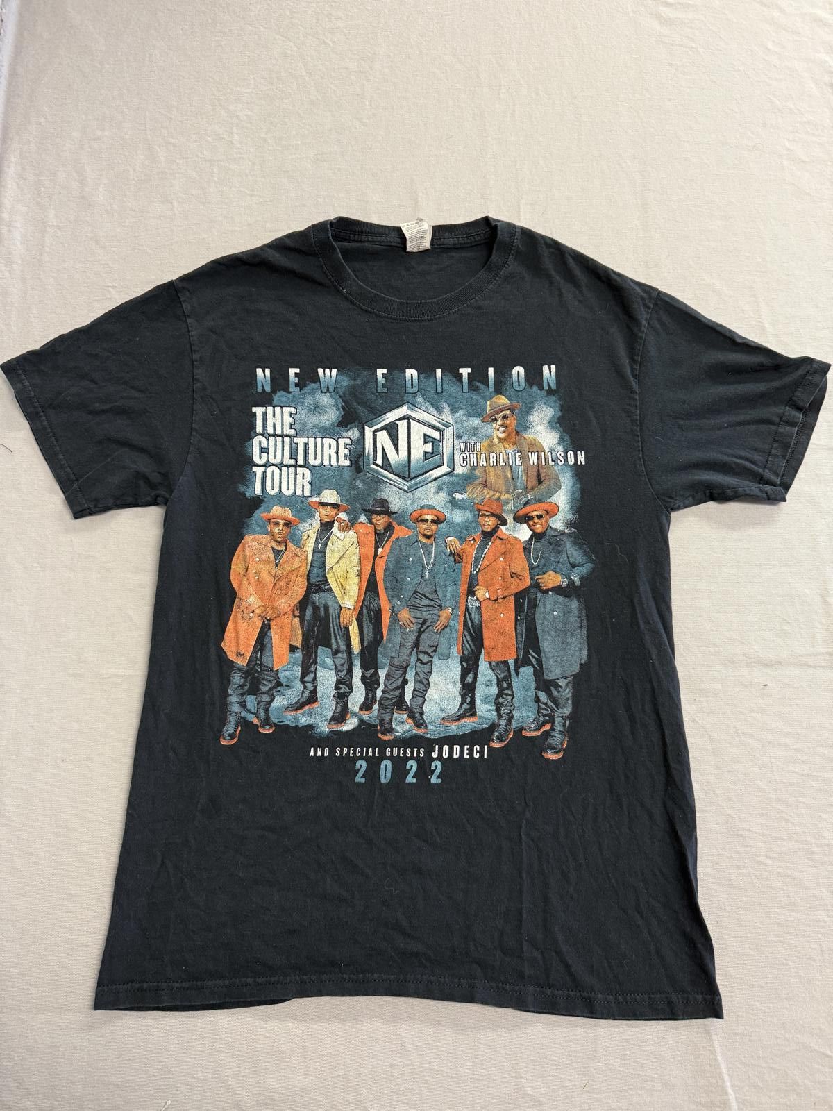 Fruit Of The Loom New Edition R&B Group T-shirt The Culture Tour Rap Tee M Size US M / EU 48-50 / 2 - 1 Thumbnail