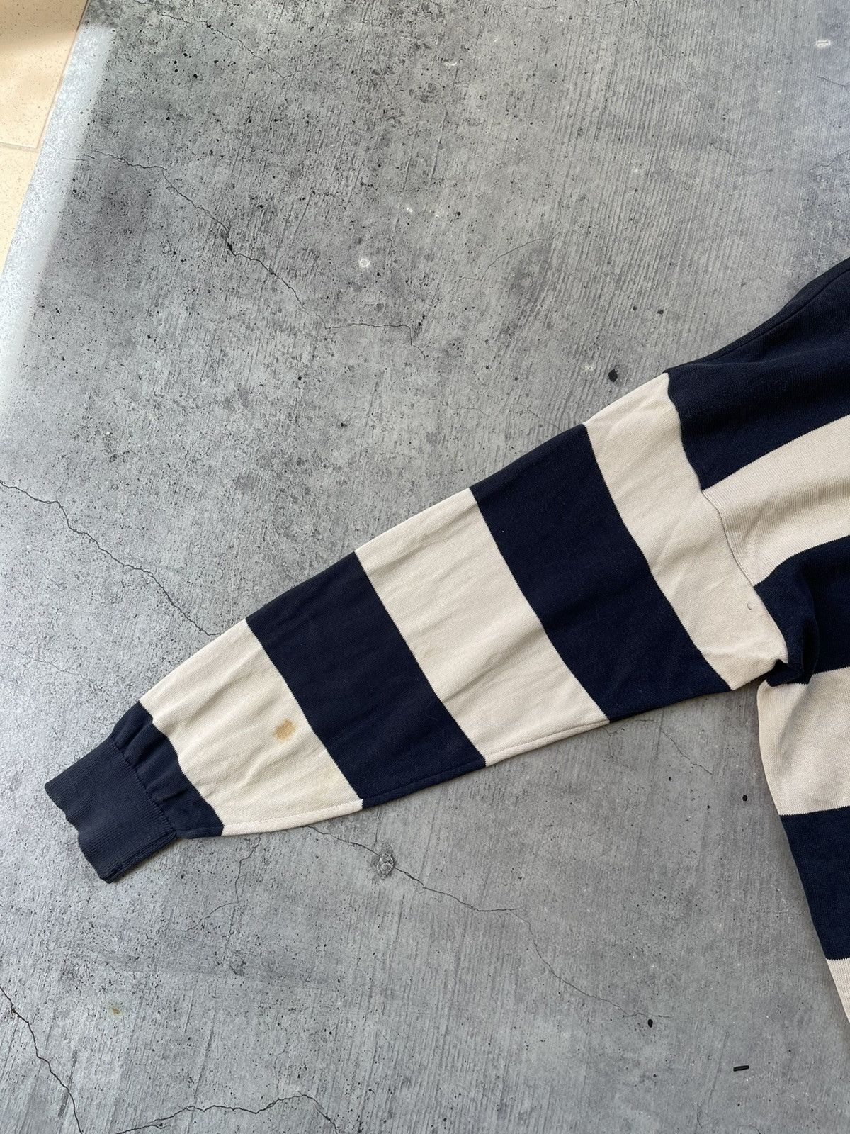 Lacoste Vintage Mens Lacoste Sweatshirt striped luxury rare sweater Size US XL / EU 56 / 4 - 9 Thumbnail