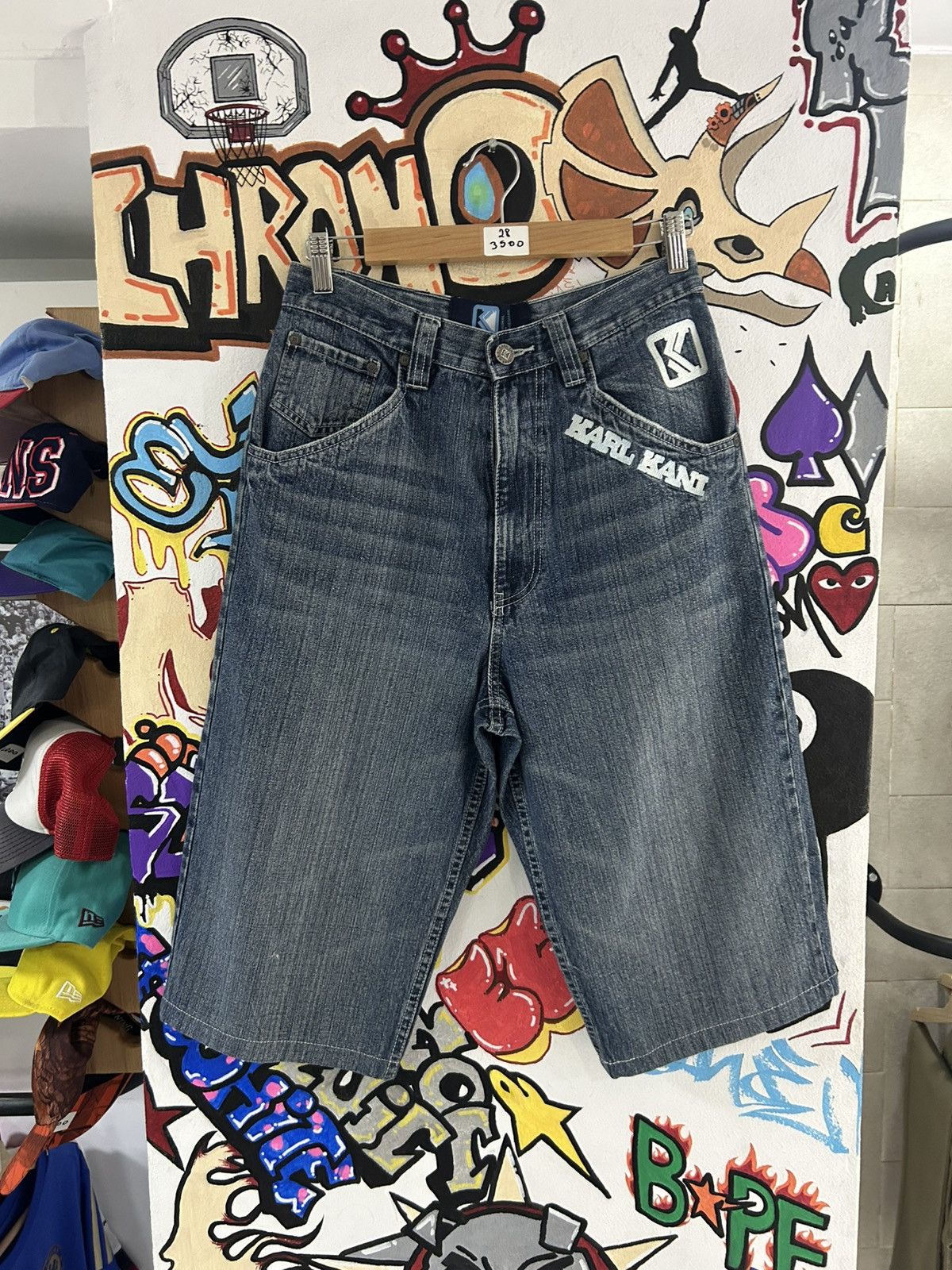Karl Kani × Vintage 90s Kani Jorts Size US 28 / EU 44 - 1 Thumbnail