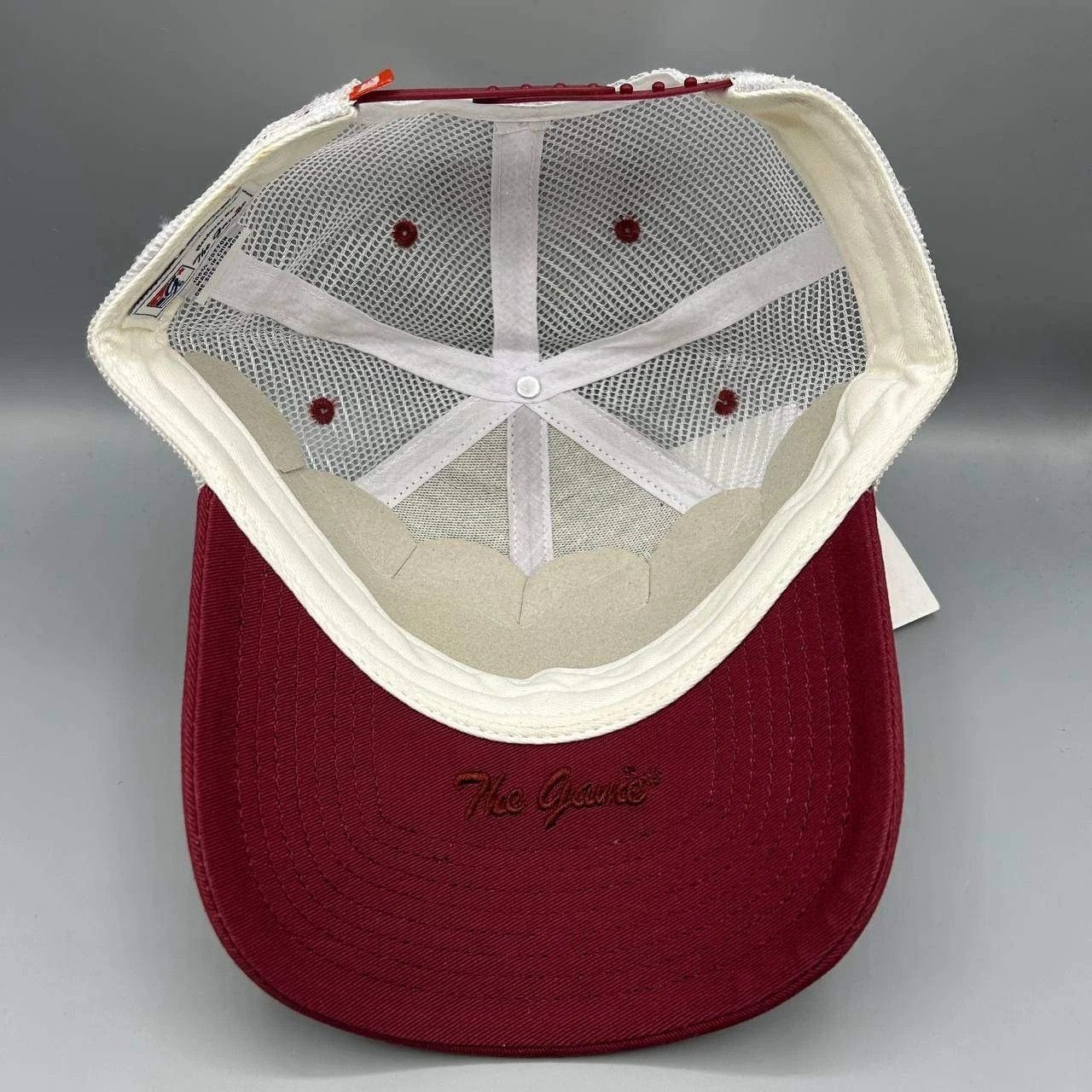 The Game Vintage Virginia Tech Hokies Trucker Hat Men NCAA Snap Back Size ONE SIZE - 2 Thumbnail