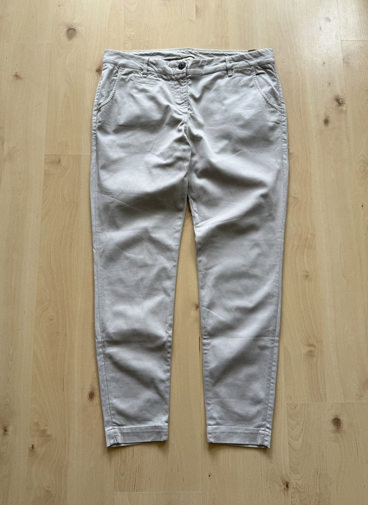 Brunello Cucinelli Brunello Cucinelli trousers chino pants w’s Size 34" / US 12 / IT 48 - 1 Thumbnail