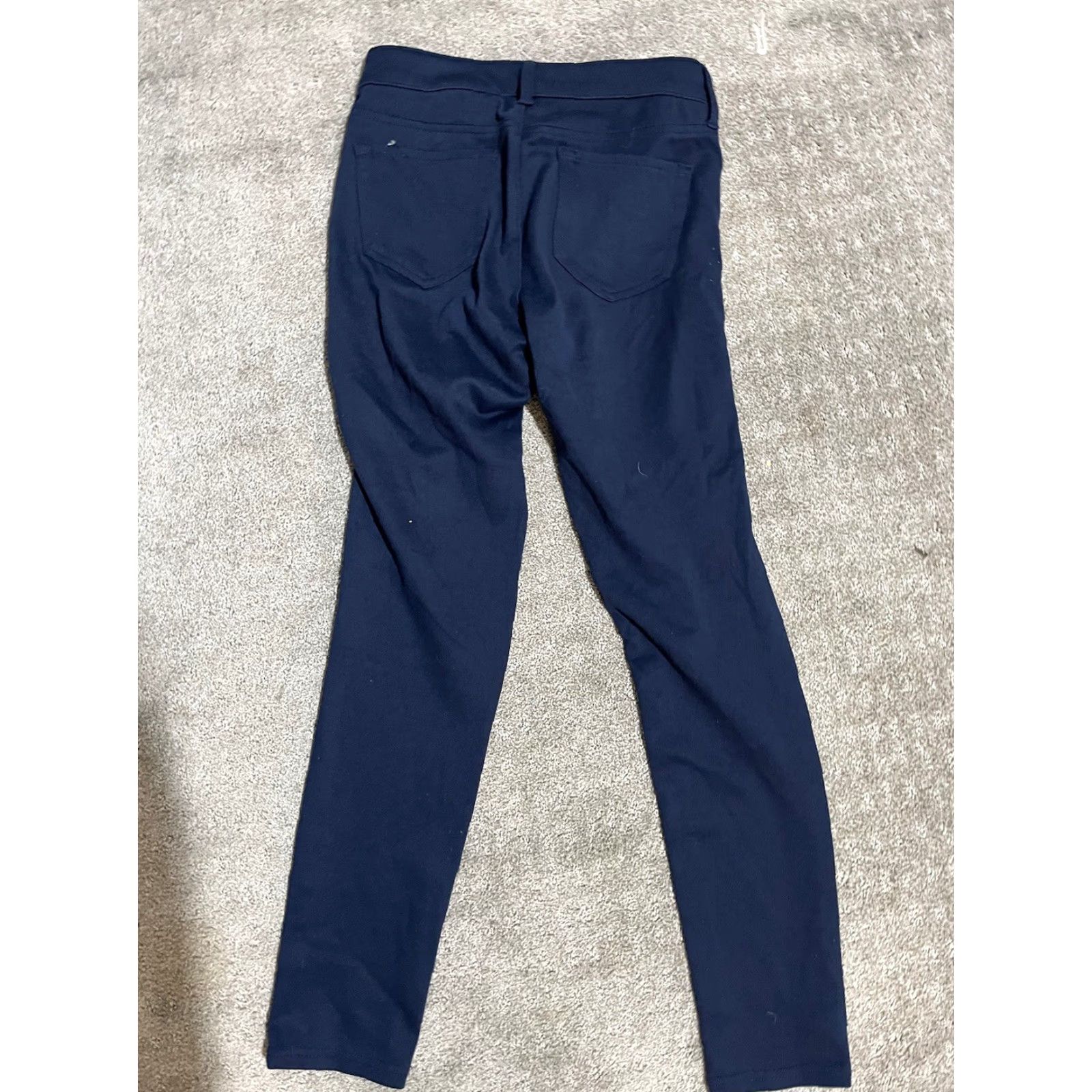 Gap VINTAGE Gap Legging Pant Women's Size 2 Navy Blue Stretch Career Size 26" / US 2 / IT 38 - 3 Thumbnail