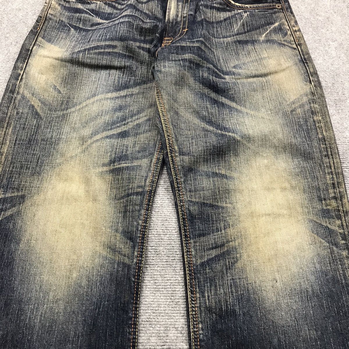 Edwin BAYYG💀JEANS EDWIN 503 DENIM RUSTY PANTS Size US 32 / EU 48 - 3 Thumbnail