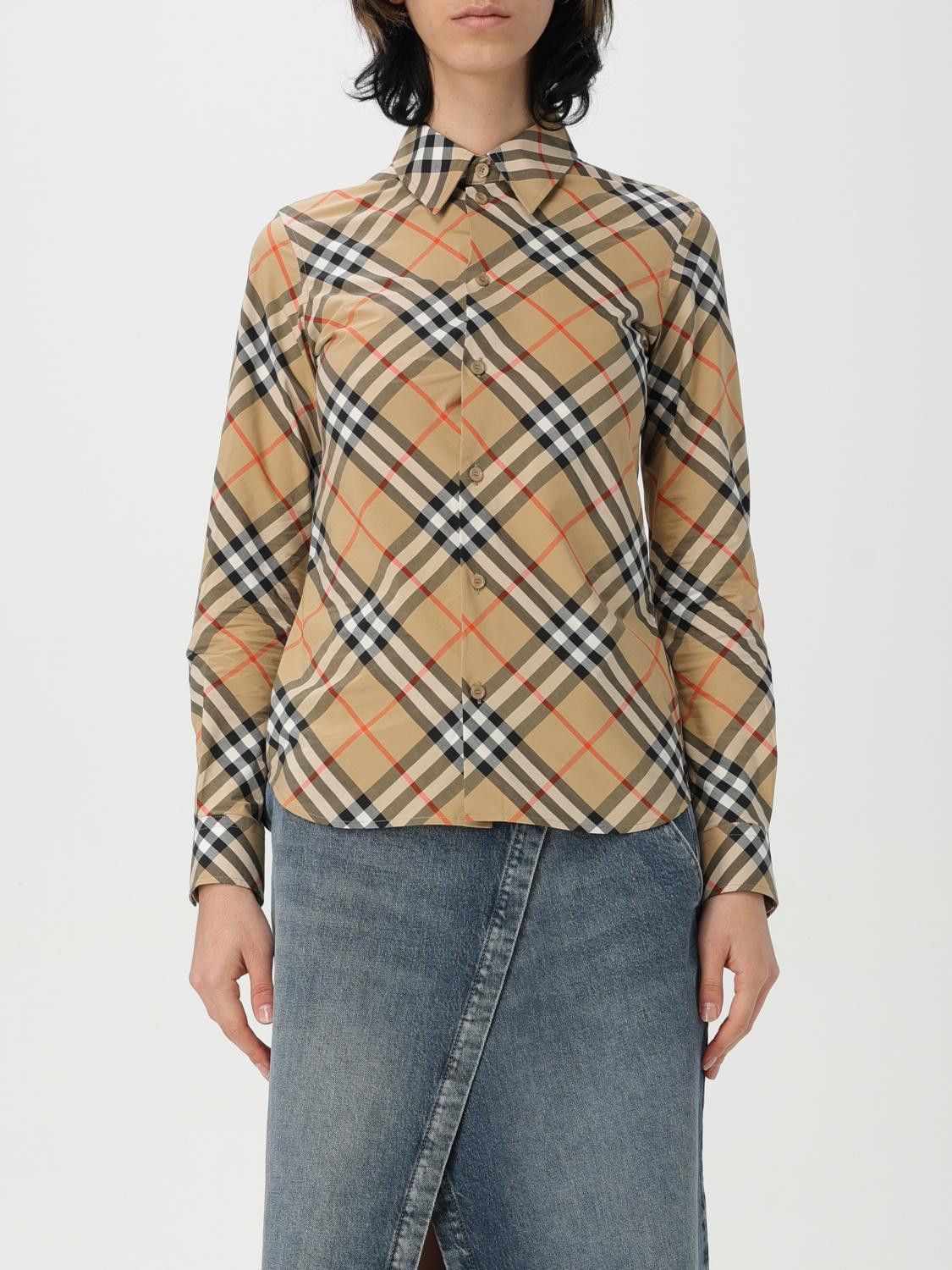Burberry Burberry Shirt Woman Sand Size XL / US 12-14 / IT 48-50 - 1 Thumbnail