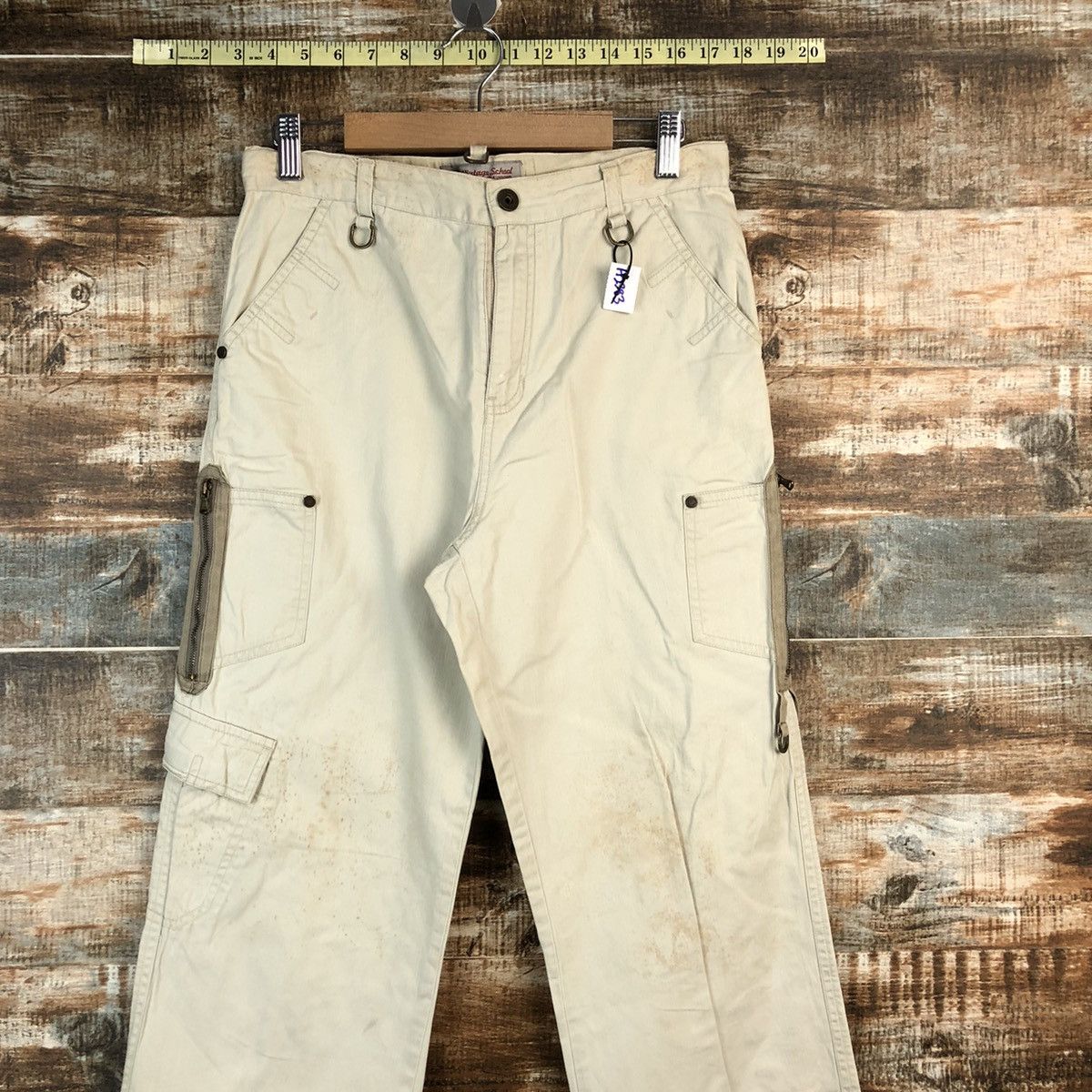 Japanese Brand × Vintage Underwood School White Casual Pants #A2383 Size 27" / US 4 / IT 40 - 2 Thumbnail