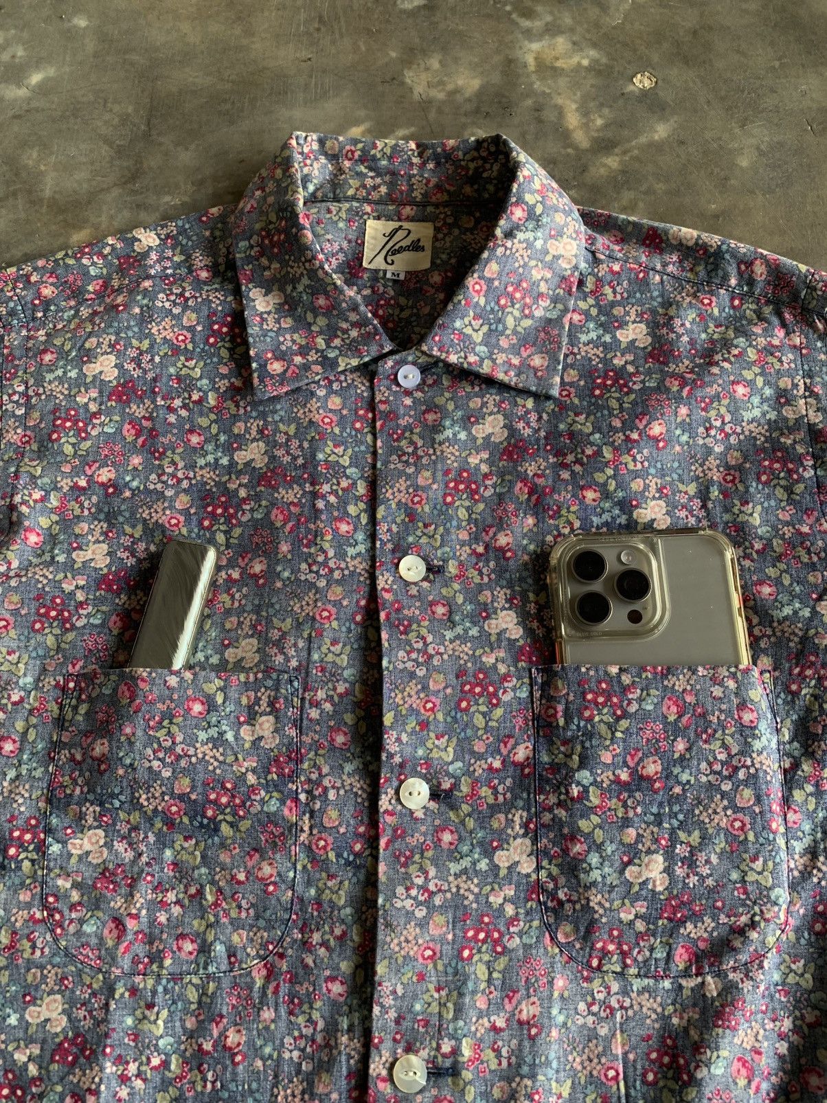Needles 💥LAST SALE💥Needles Nepenthes Floral print Shirt Size US M / EU 48-50 / 2 - 2 Thumbnail