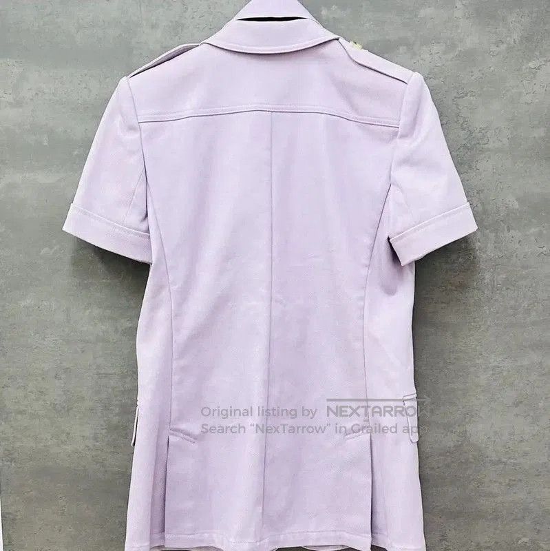 Max Mara MaxMara Summer Purple Cotton Short Sleeve Cardigan . Size S / US 4 / IT 40 - 2 Thumbnail