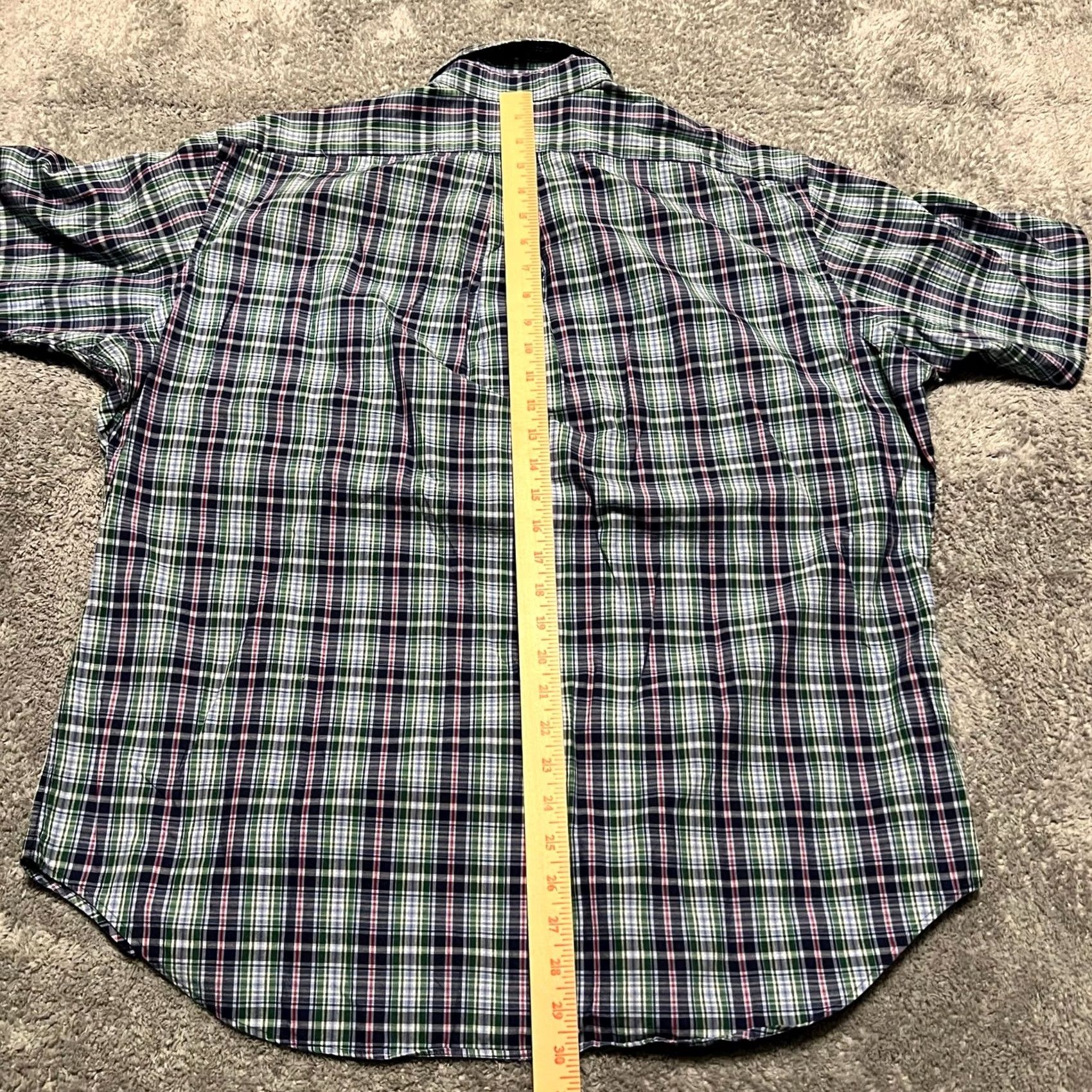 Polo Ralph Lauren Polo Ralph Lauren XL Blue Button Short Sleeve Classic Fit Mens Shirt Size US XL / EU 56 / 4 - 5 Thumbnail