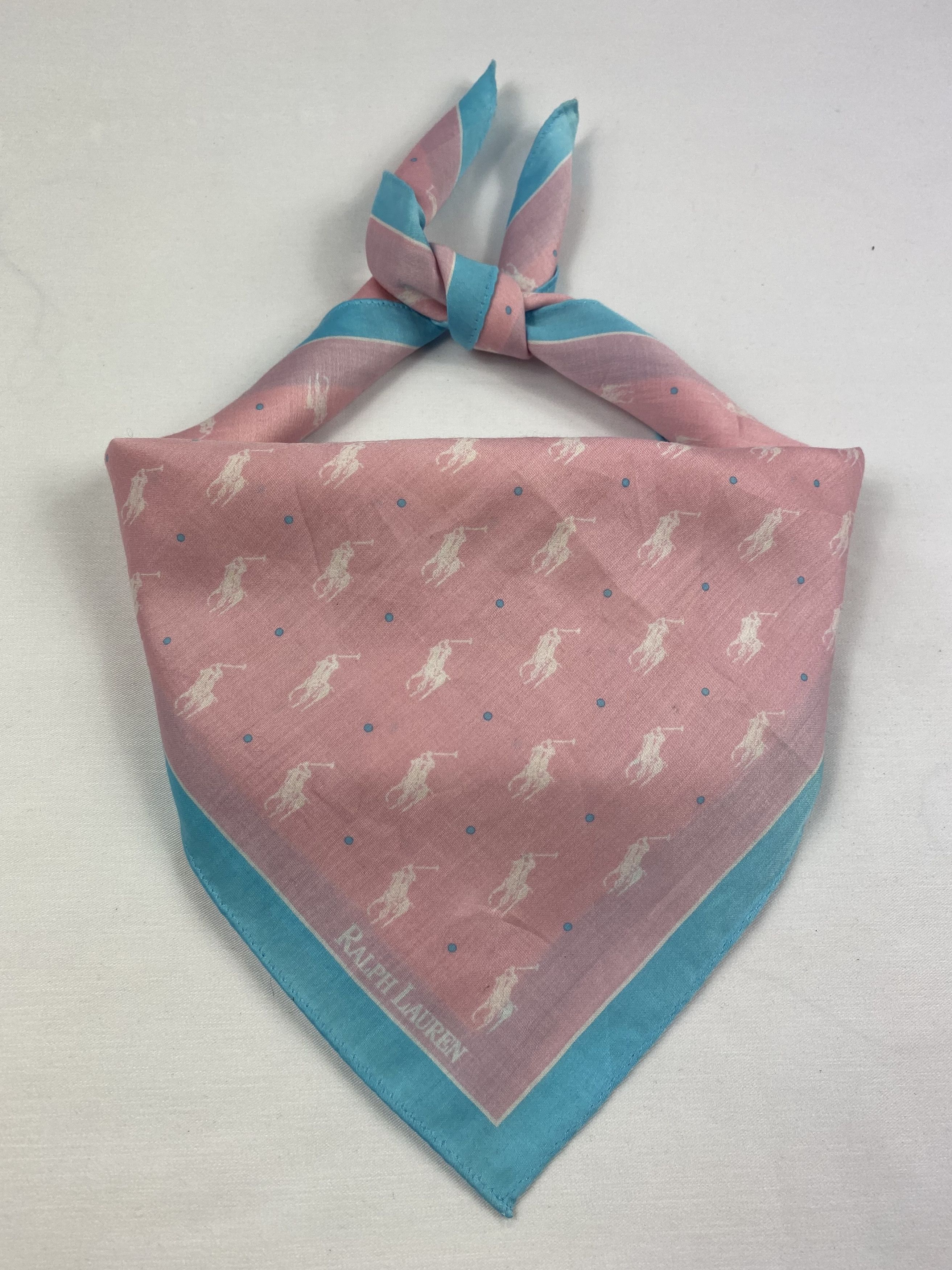 Polo Ralph Lauren × Ralph Lauren × Vintage Polo Ralph Lauren Handkerchief / Bandana / Neckerchief Size ONE SIZE - 2 Thumbnail