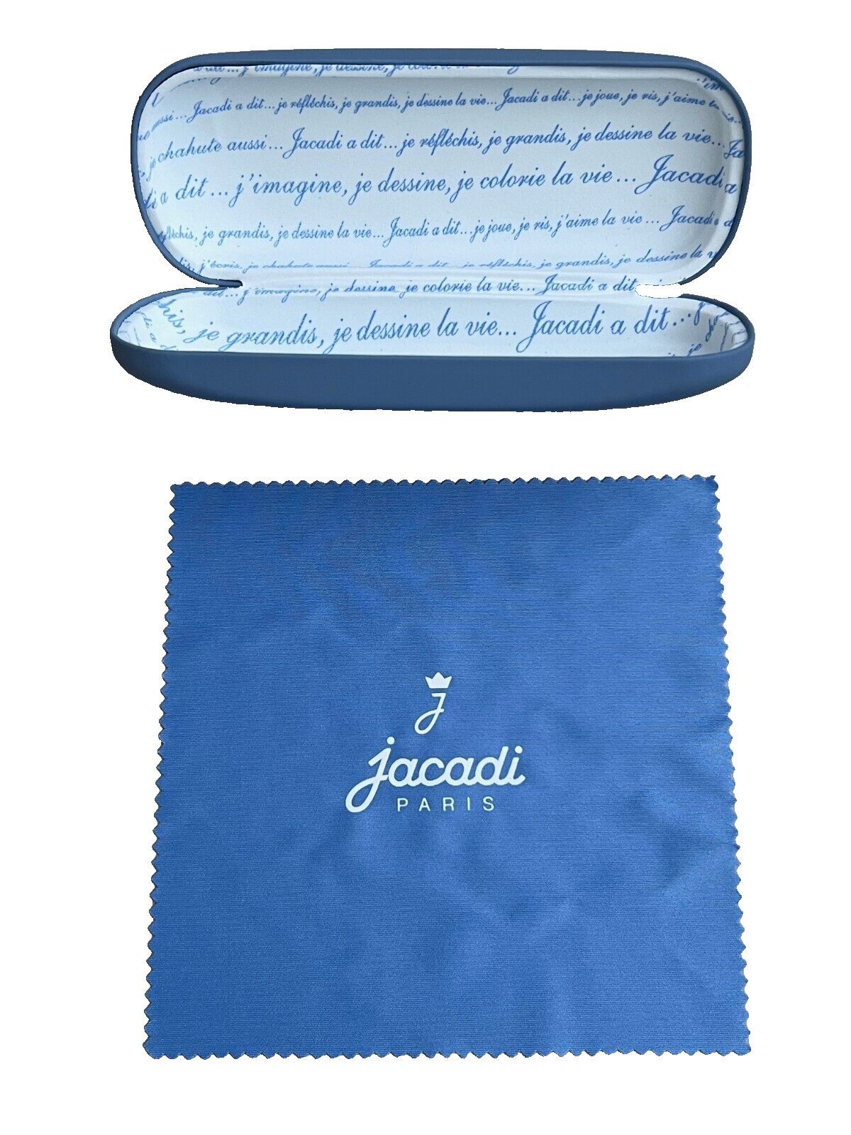 Other Jacadi Paris Sunglass Eye Glasses Hard Case Blue ~New Size ONE SIZE - 2 Thumbnail